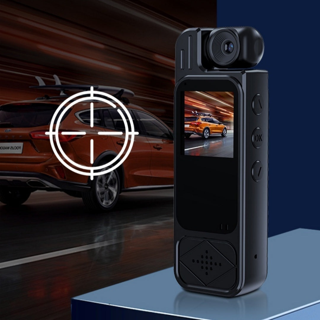 Movamax HD 2K Back Splint Smart Motion-Detect Portable Video Recorder