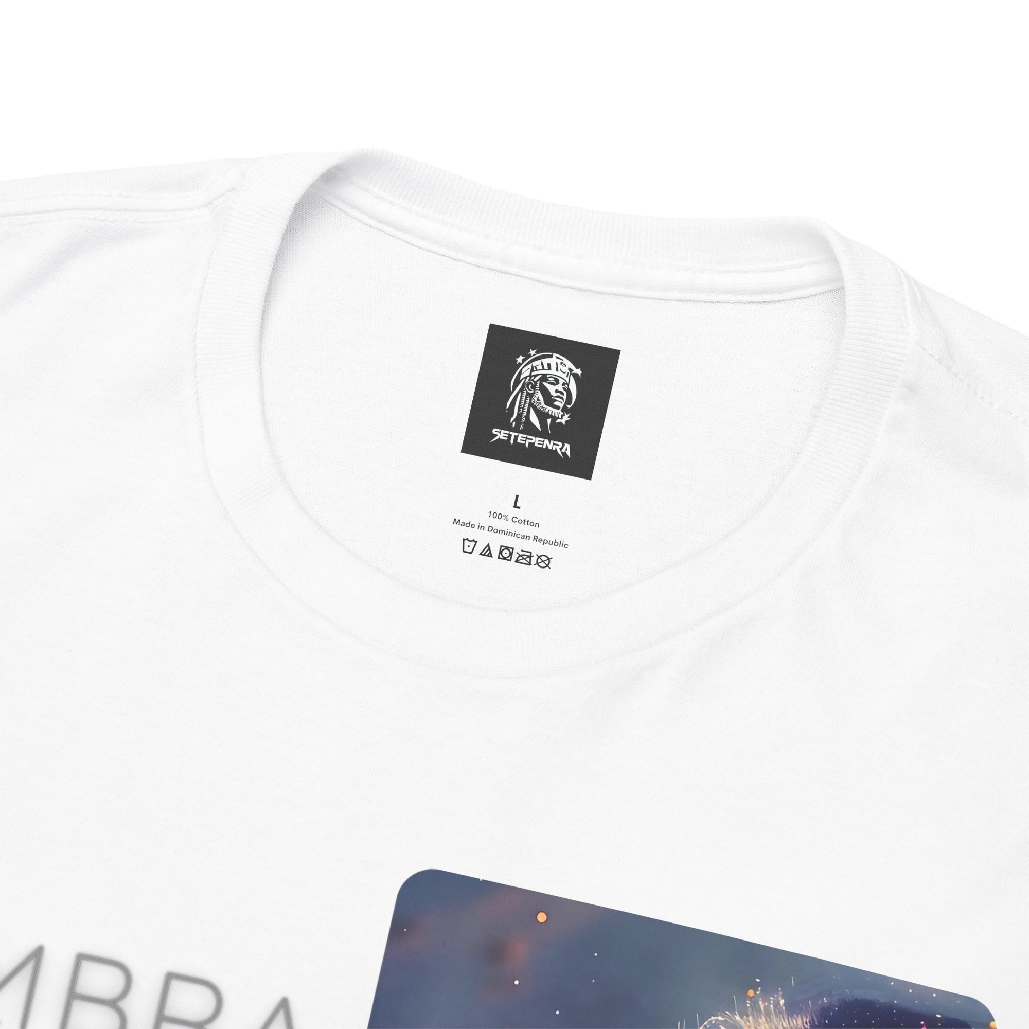 Embrace The Cosmos Within Unisex Heavy Cotton Tee