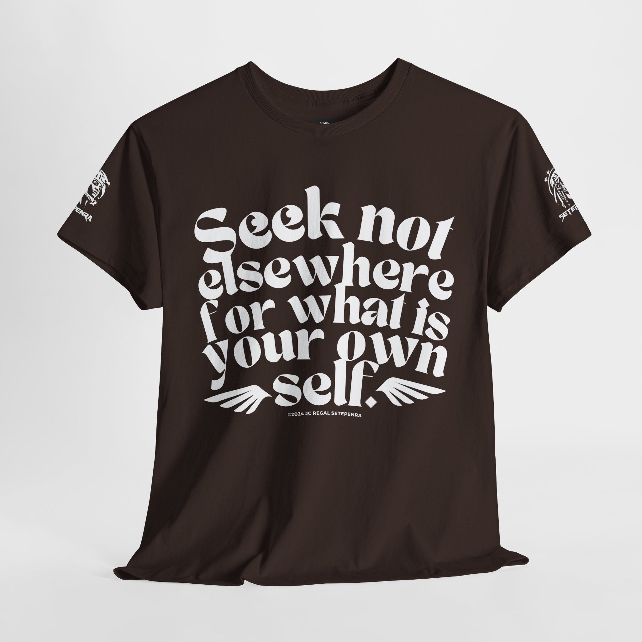 Seek Not Elsewhere Unisex Heavy Cotton Tee