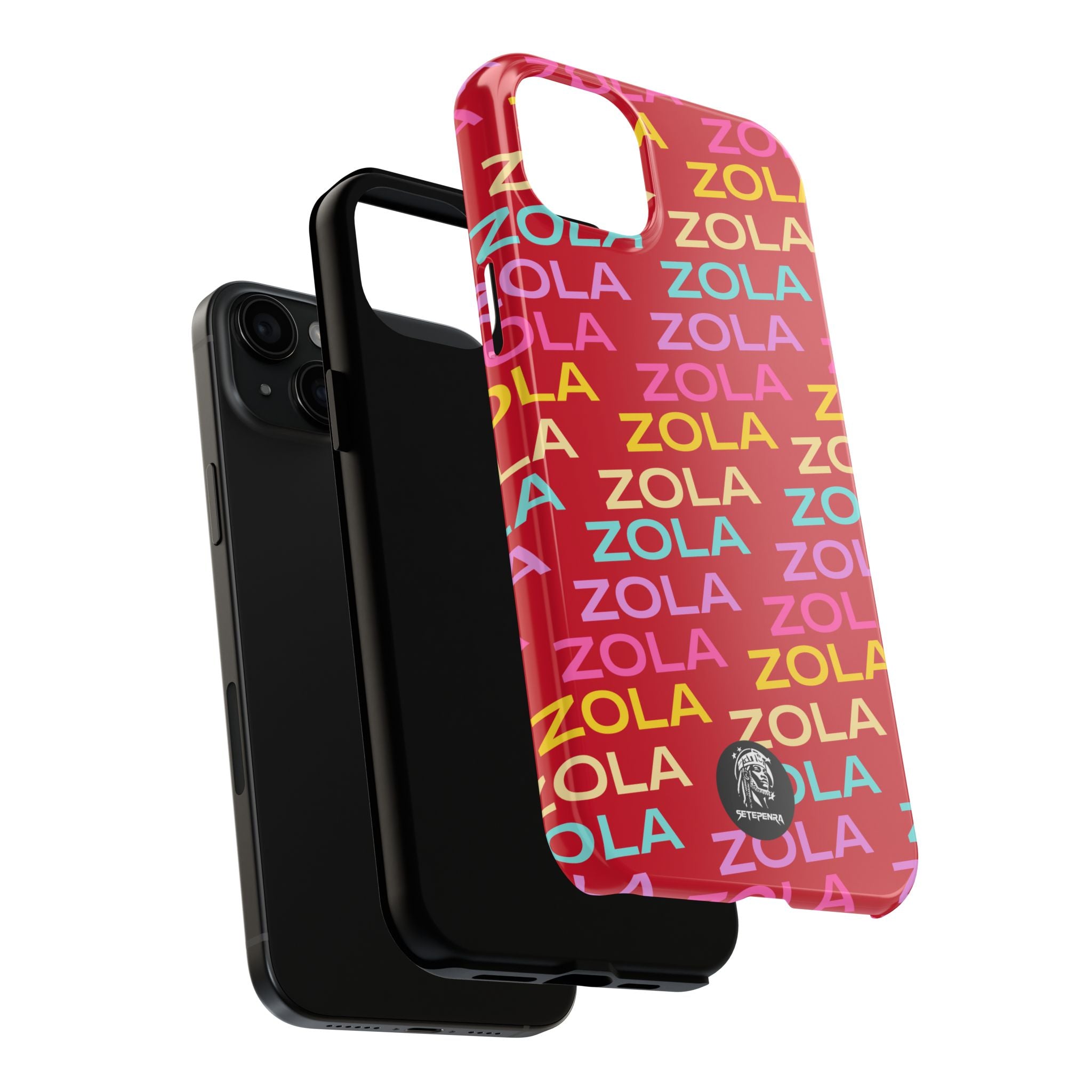 Zola Tough Phone Case (For iPhone, Galaxy & More) - Dark Red