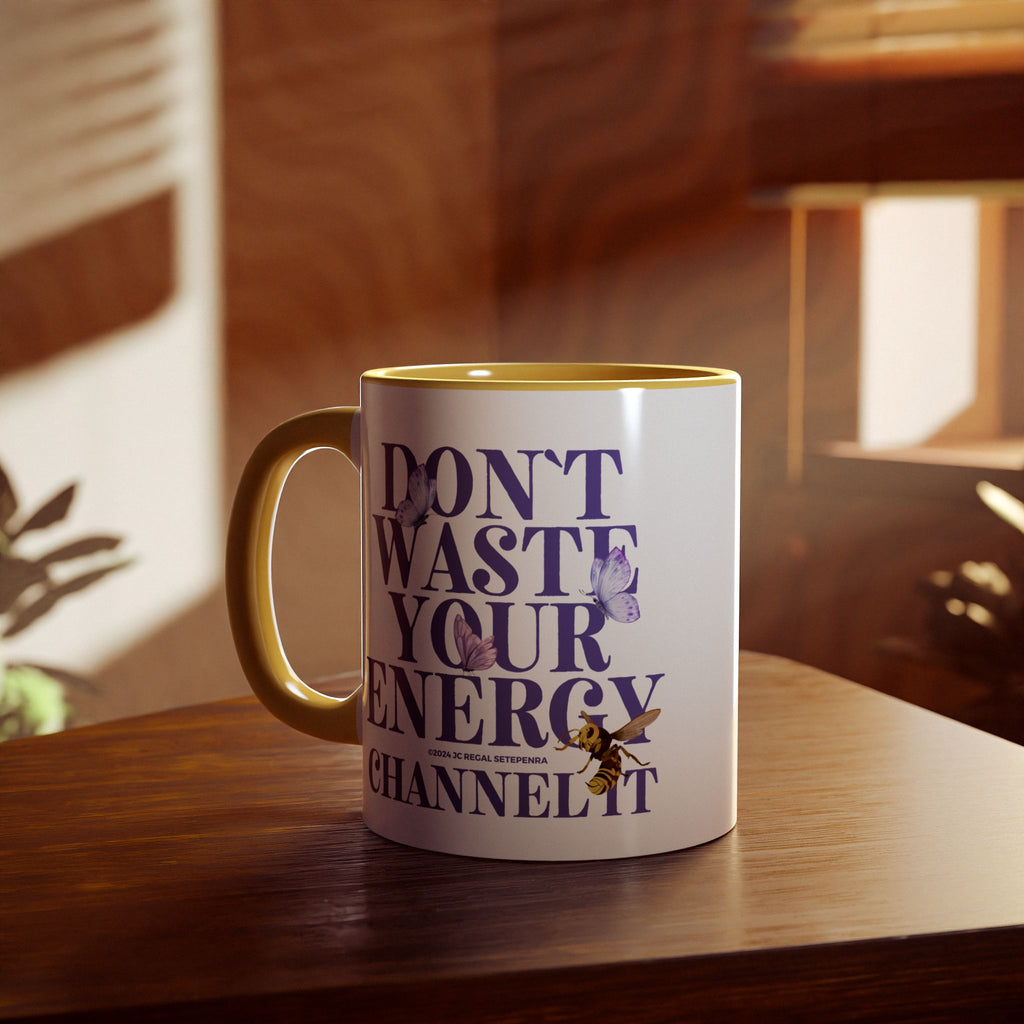 Channel It Accent Mug, 11oz (Various Colors)