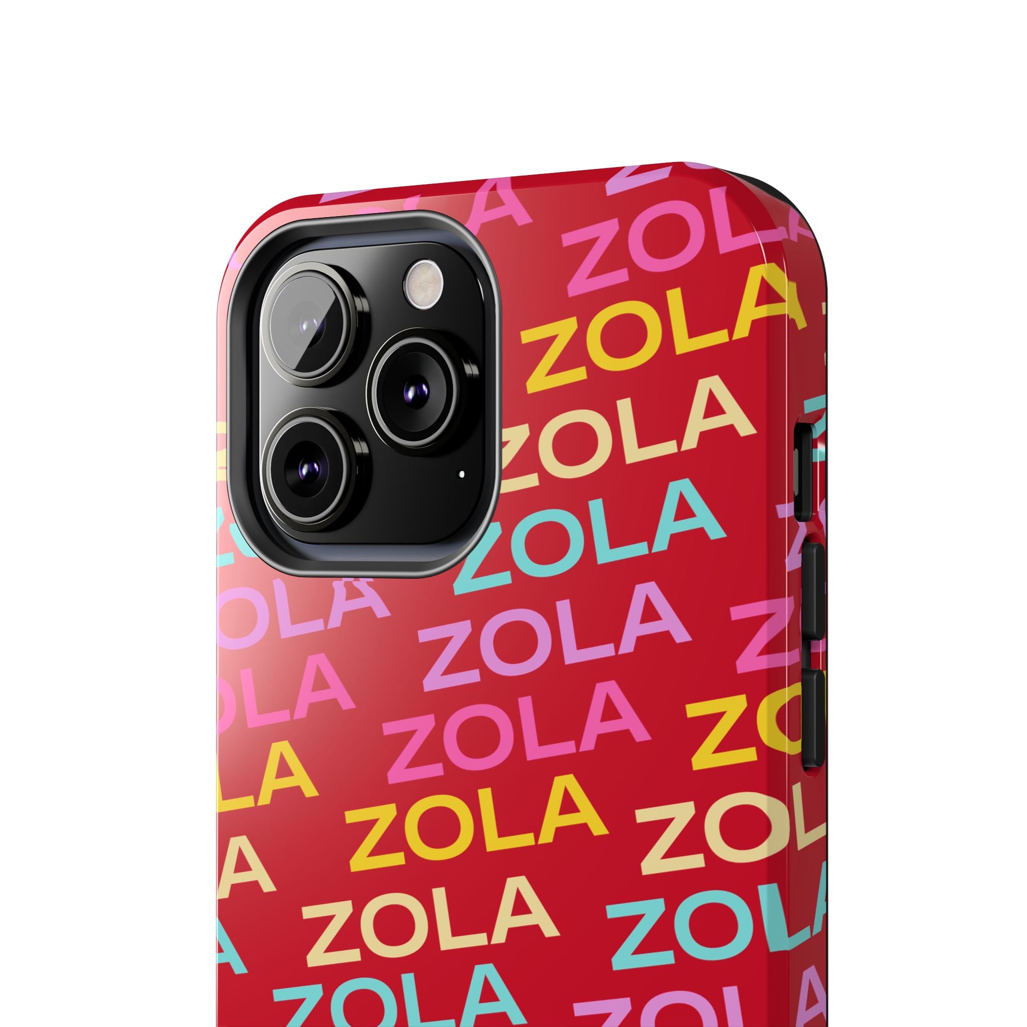 Zola Tough Phone Case (For iPhone, Galaxy & More) - Dark Red