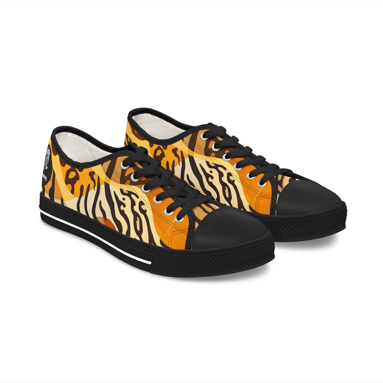 Afrikana Wildskin Women's Low Top Sneakers SETEPENRA Shoes.