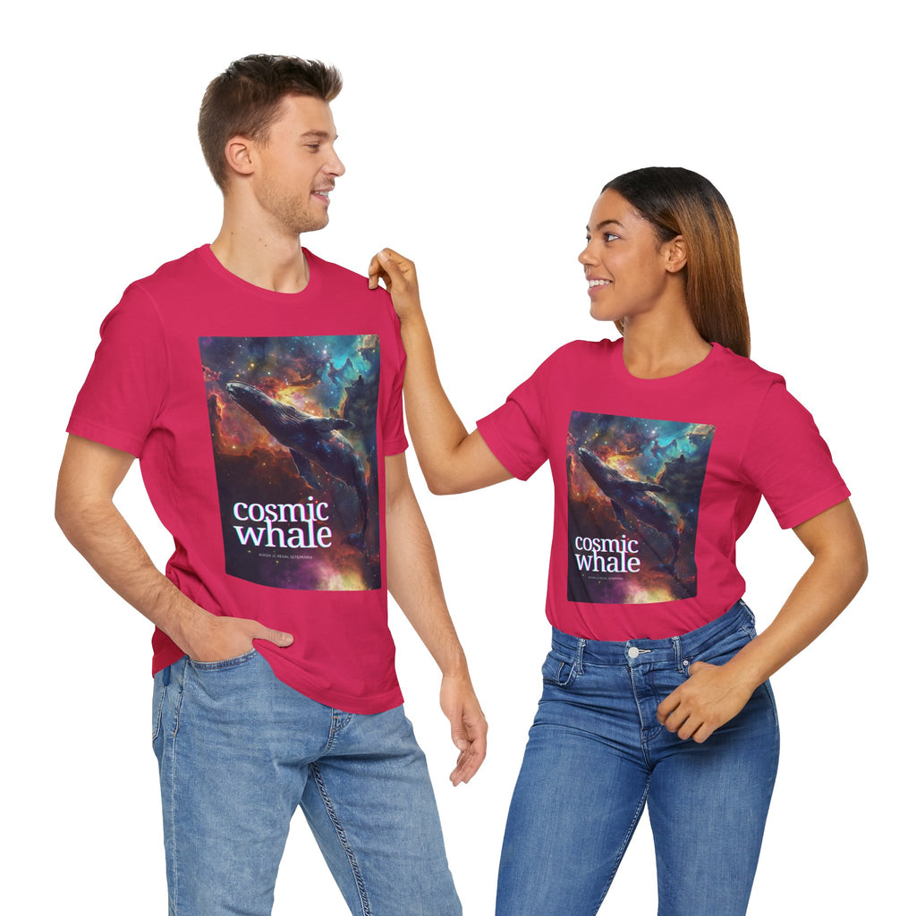 Cosmic Whale Unisex Jersey Short Sleeve Tee