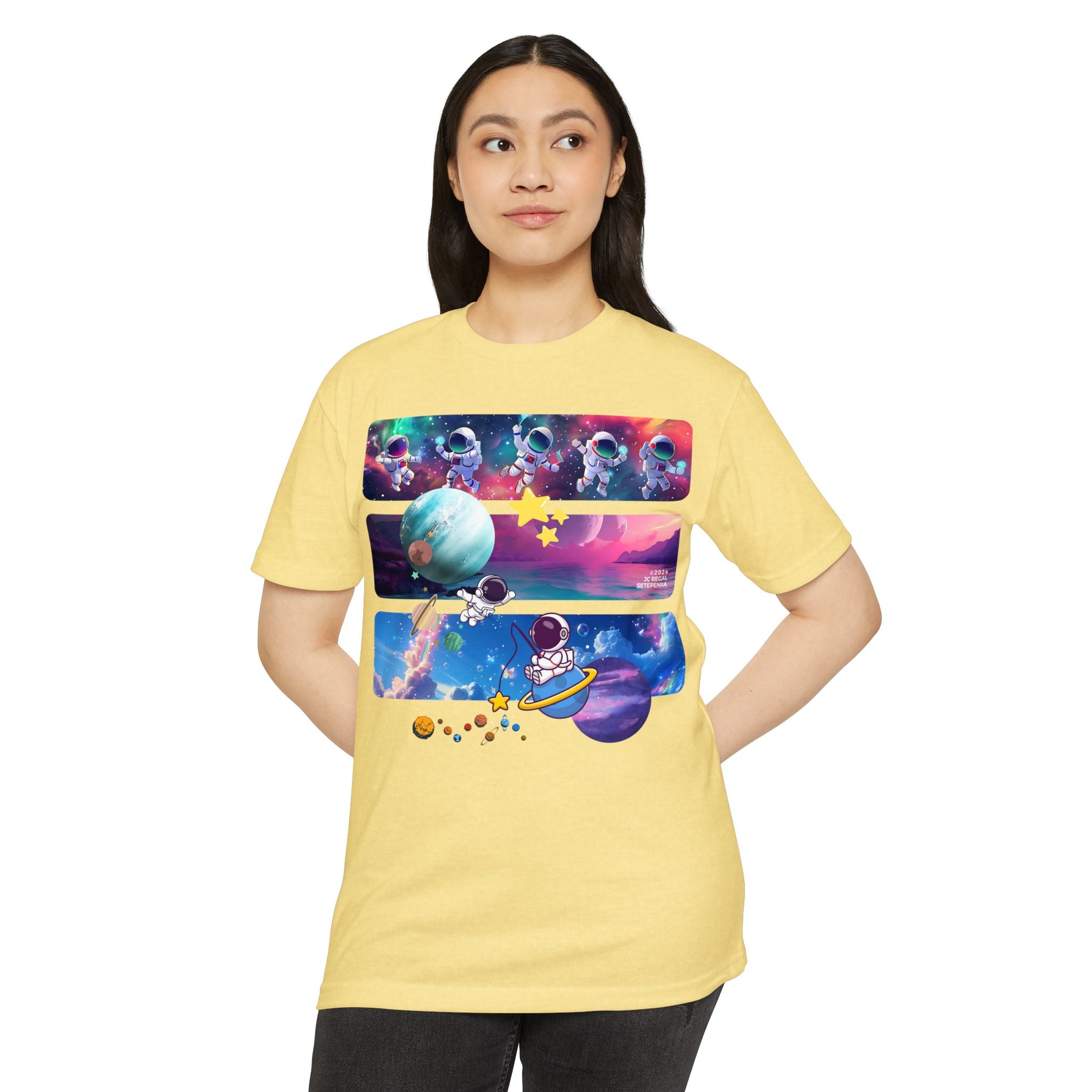 Astro Cosmo Unisex CVC Jersey T-shirt
