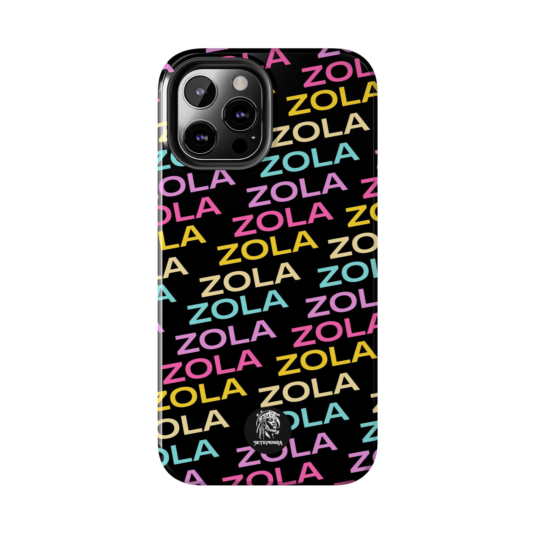Zola Tough Phone Case (For iPhone, Galaxy & More) - Black