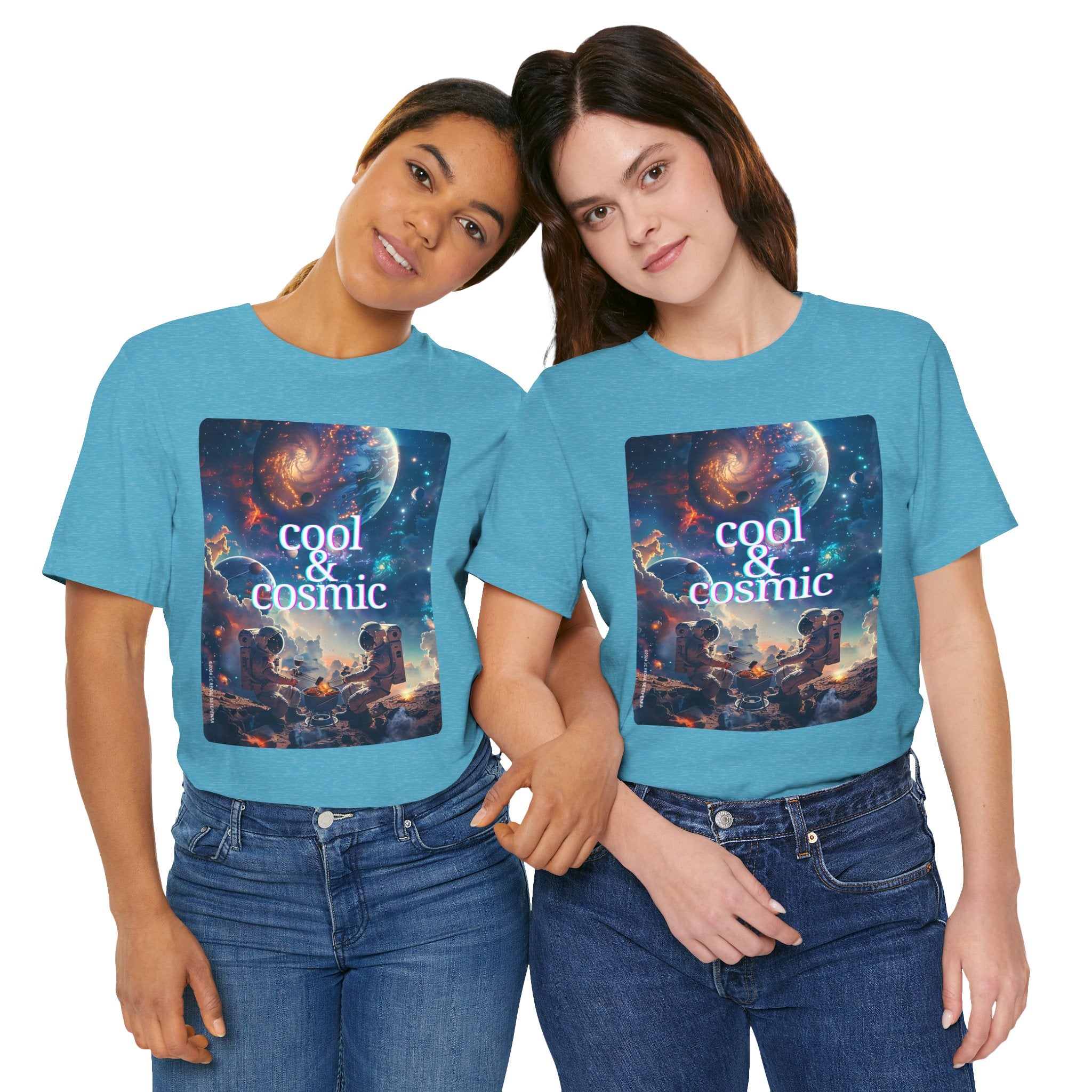 Cool & Cosmic Unisex Jersey Short Sleeve Tee