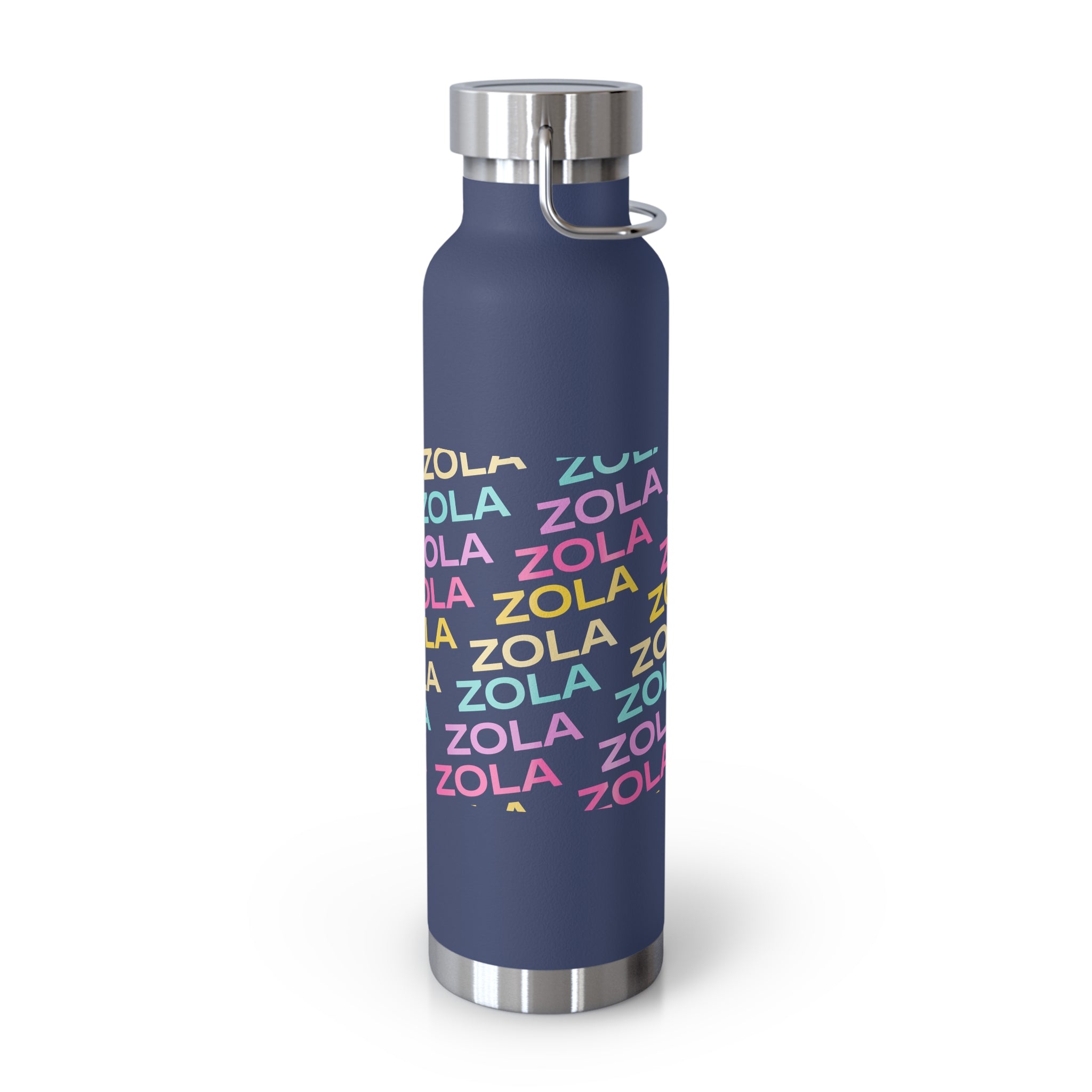 Zola Copper Vacuum Insulated Bottle, 22oz
