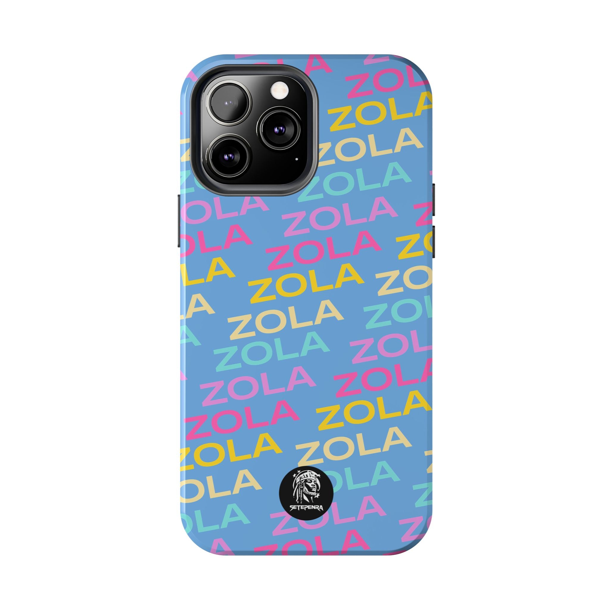 Zola Tough Phone Case (For iPhone, Galaxy & More) - Light Blue