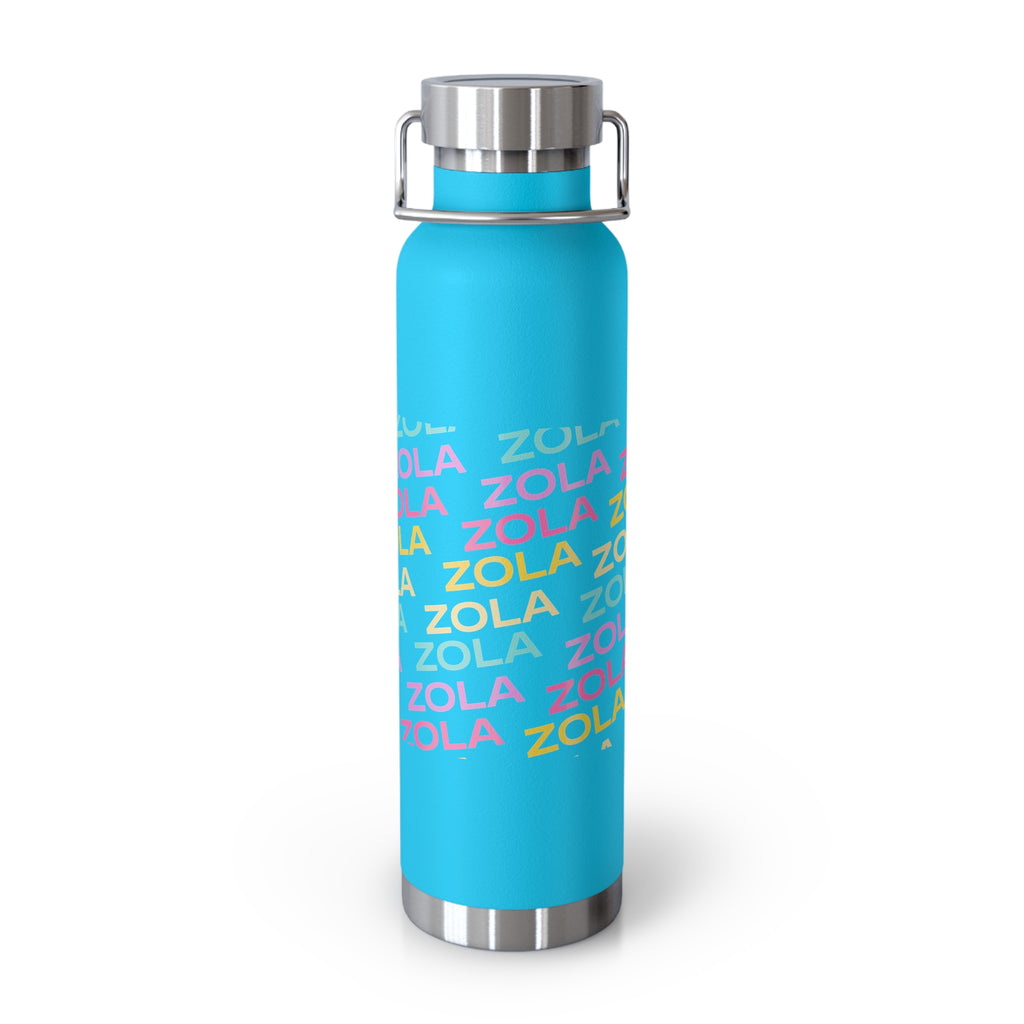 Zola Copper Vacuum Insulated Bottle, 22oz SETEPENRA Mug.