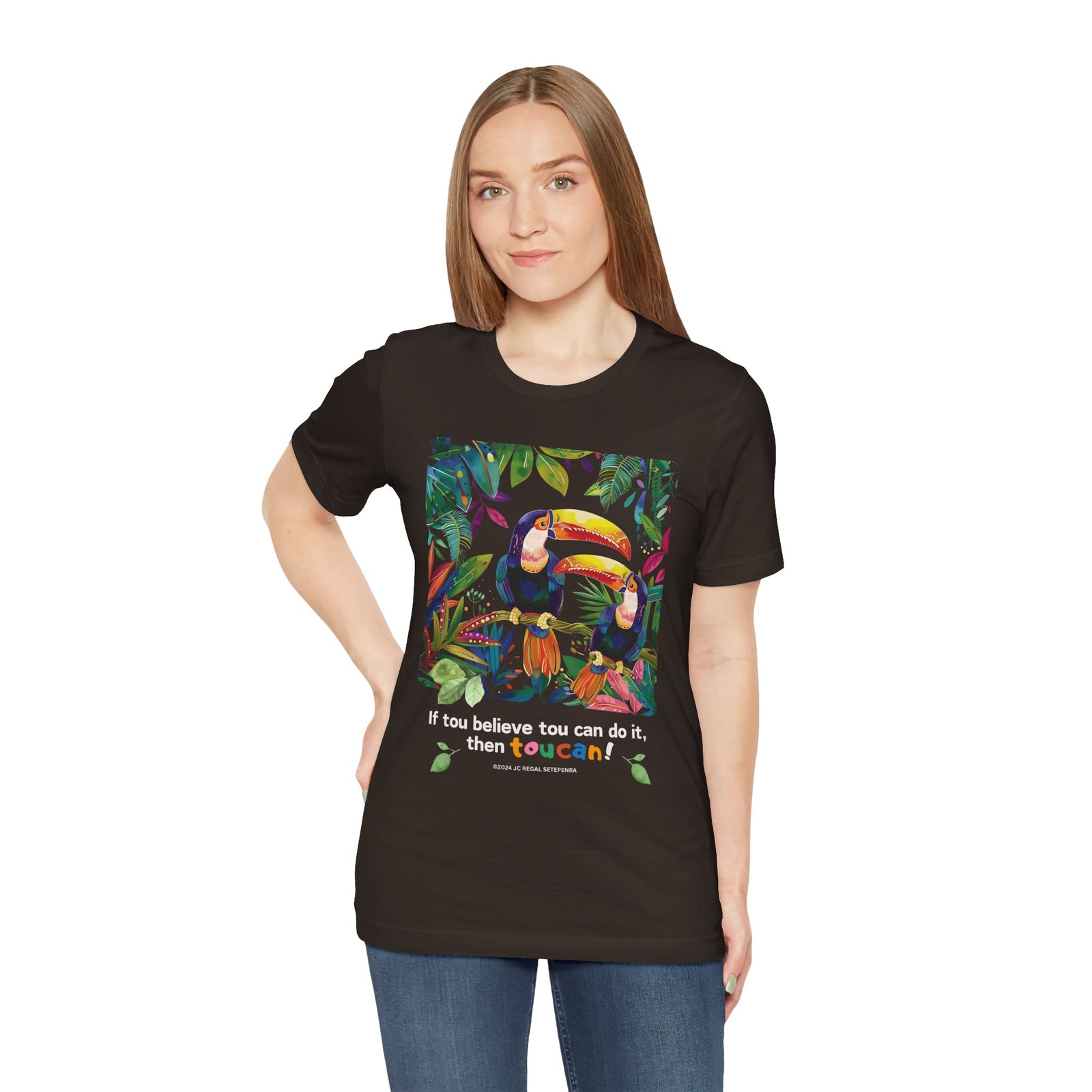 TouCan Do It Unisex Jersey Short Sleeve Tee SETEPENRA T-Shirt.