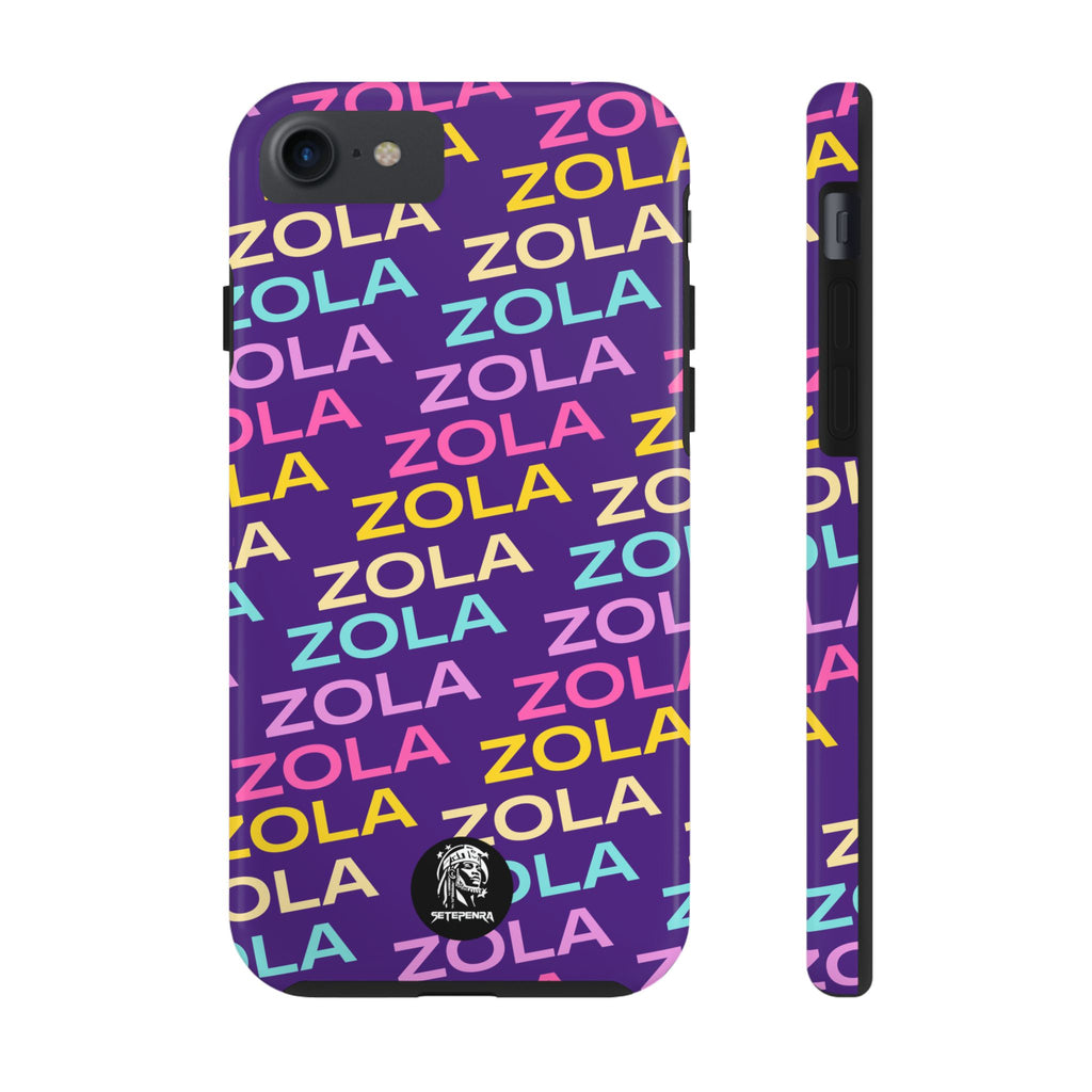 Zola Tough Phone Case (For iPhone, Galaxy & More) - Purple SETEPENRA Phone Case.