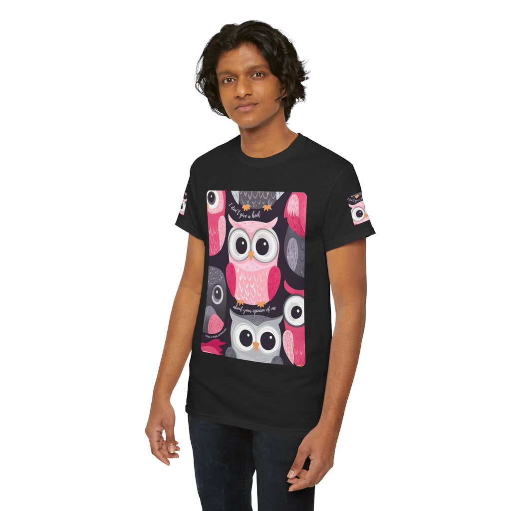 Don't Give A Hoot Unisex Heavy Cotton Tee
