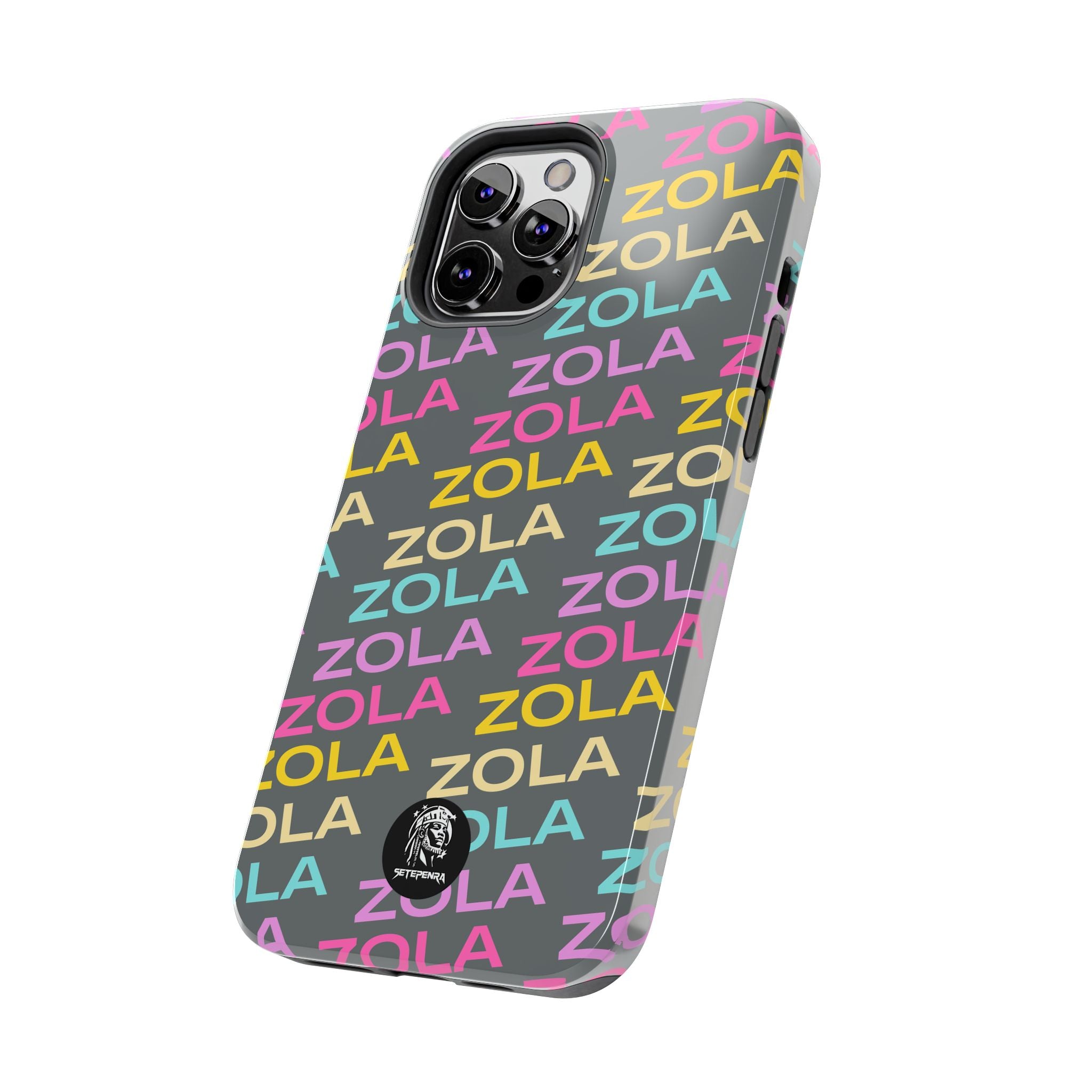 Zola Tough Phone Case (For iPhone, Galaxy & More) - Dark Grey