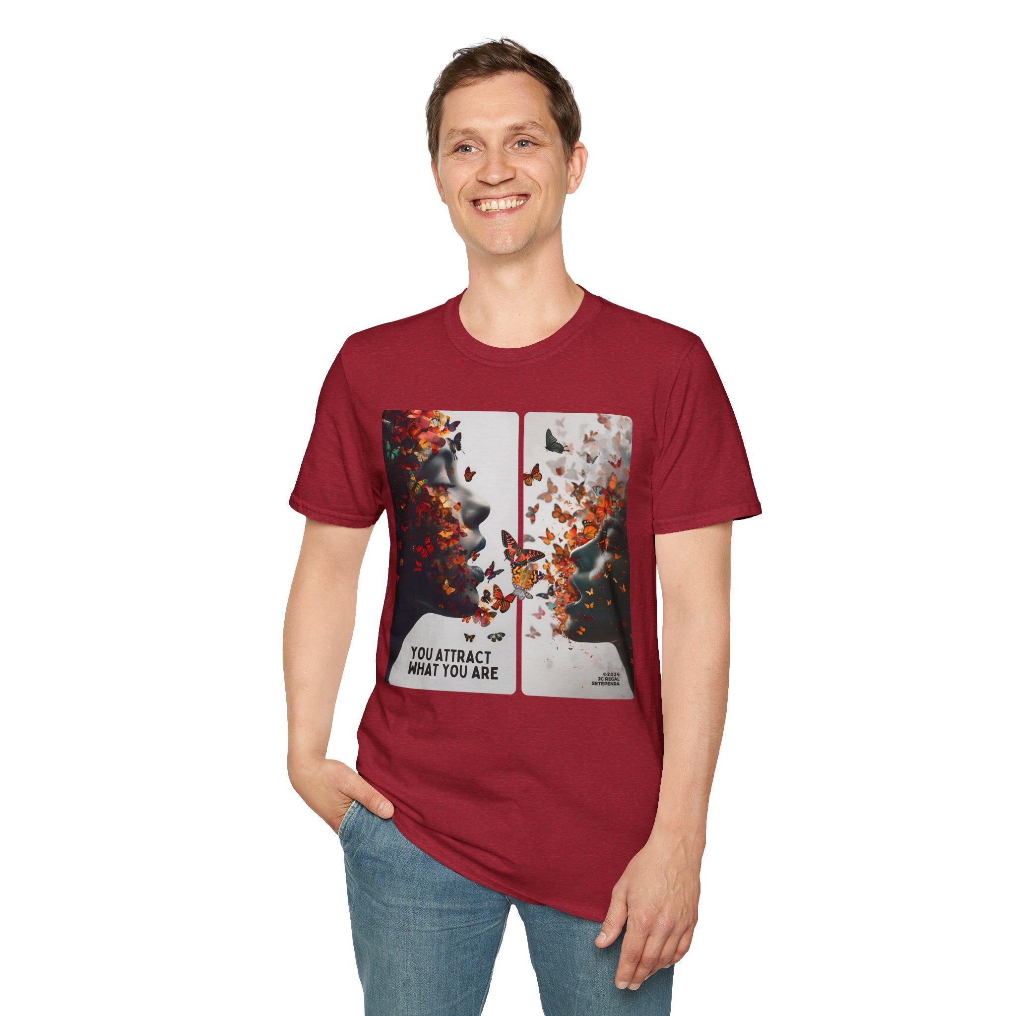 You Attract What You Are (1st Edition) Unisex Softstyle T-Shirt