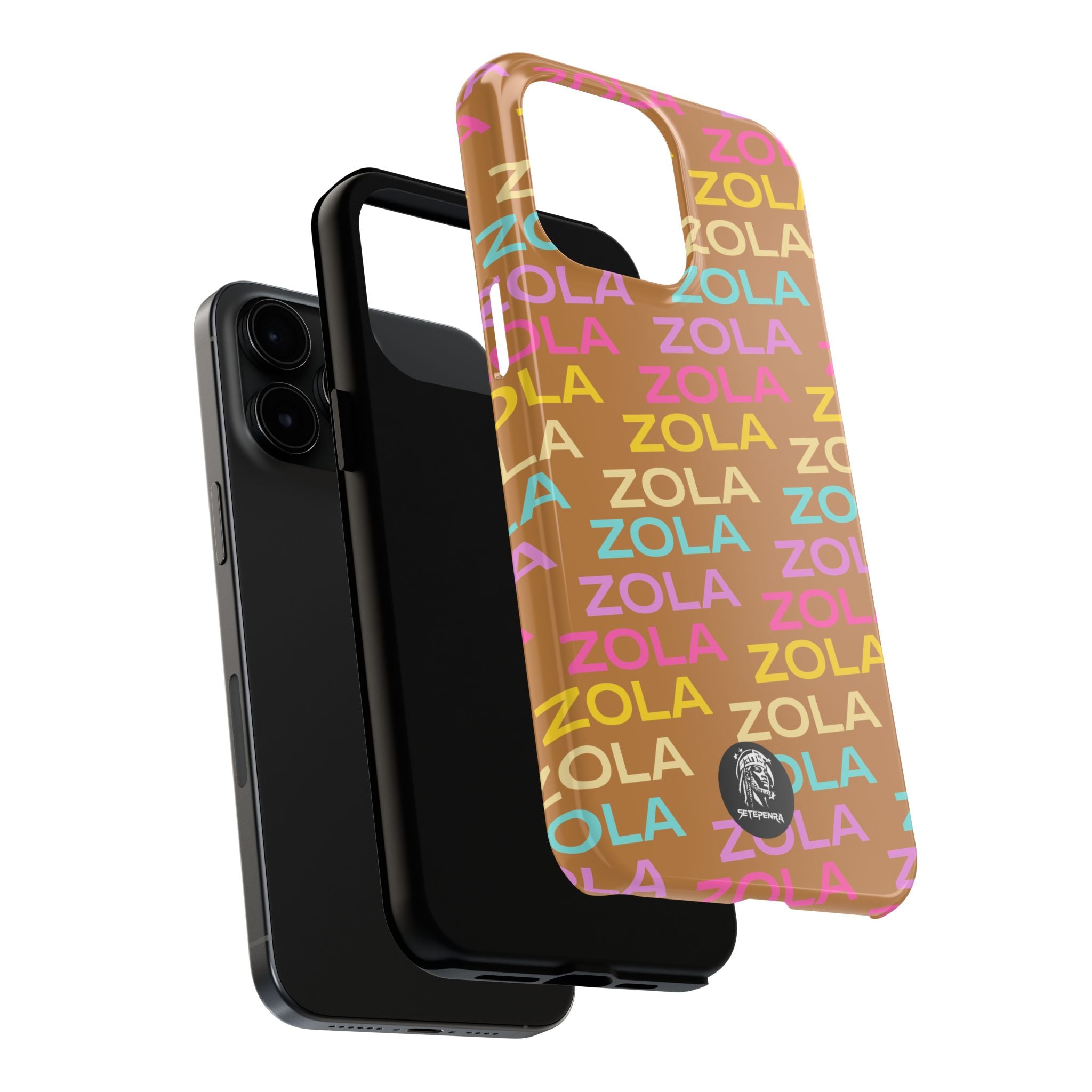 Zola Tough Phone Case (For iPhone, Galaxy & More) - Light Brown