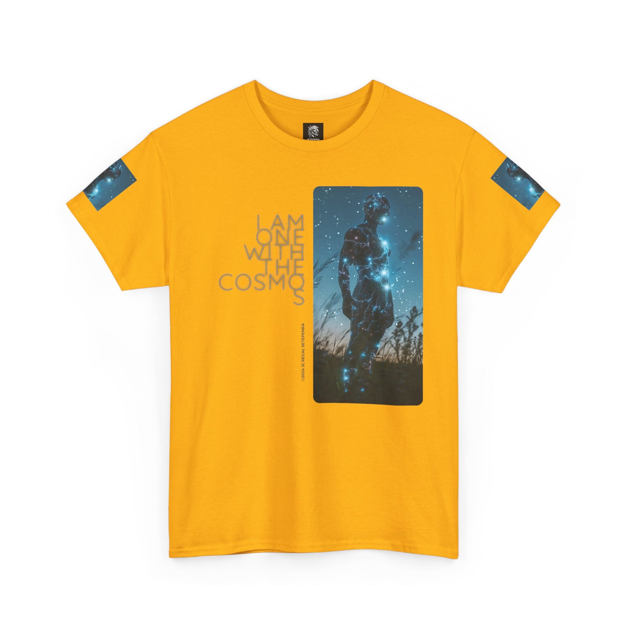 One With The Cosmos Unisex Heavy Cotton Tee