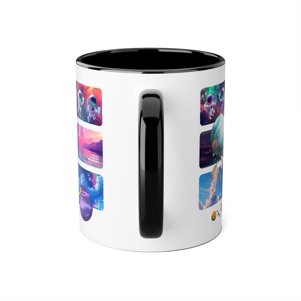 Astro Cosmo Accent Mug, 11oz (Various Colors)