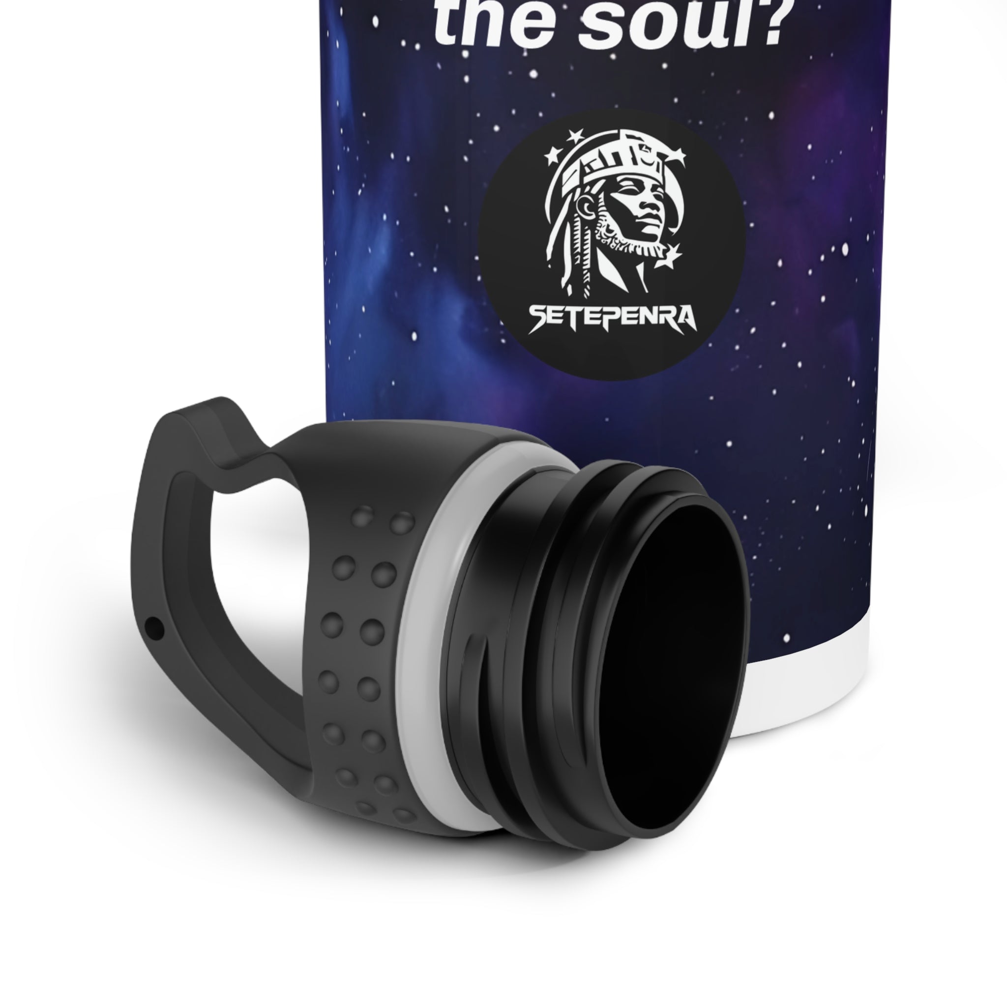 SETEPENRA Thirst Of The Soul Stainless Steel Water Bottle (Purple Cosmic) SETEPENRA Mug.