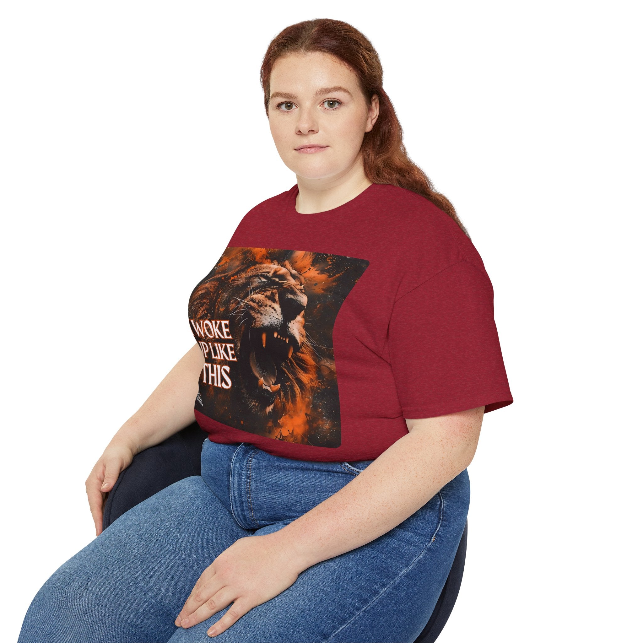I Woke Up Like This (Roaring Edition 1) Unisex Ultra Cotton Tee