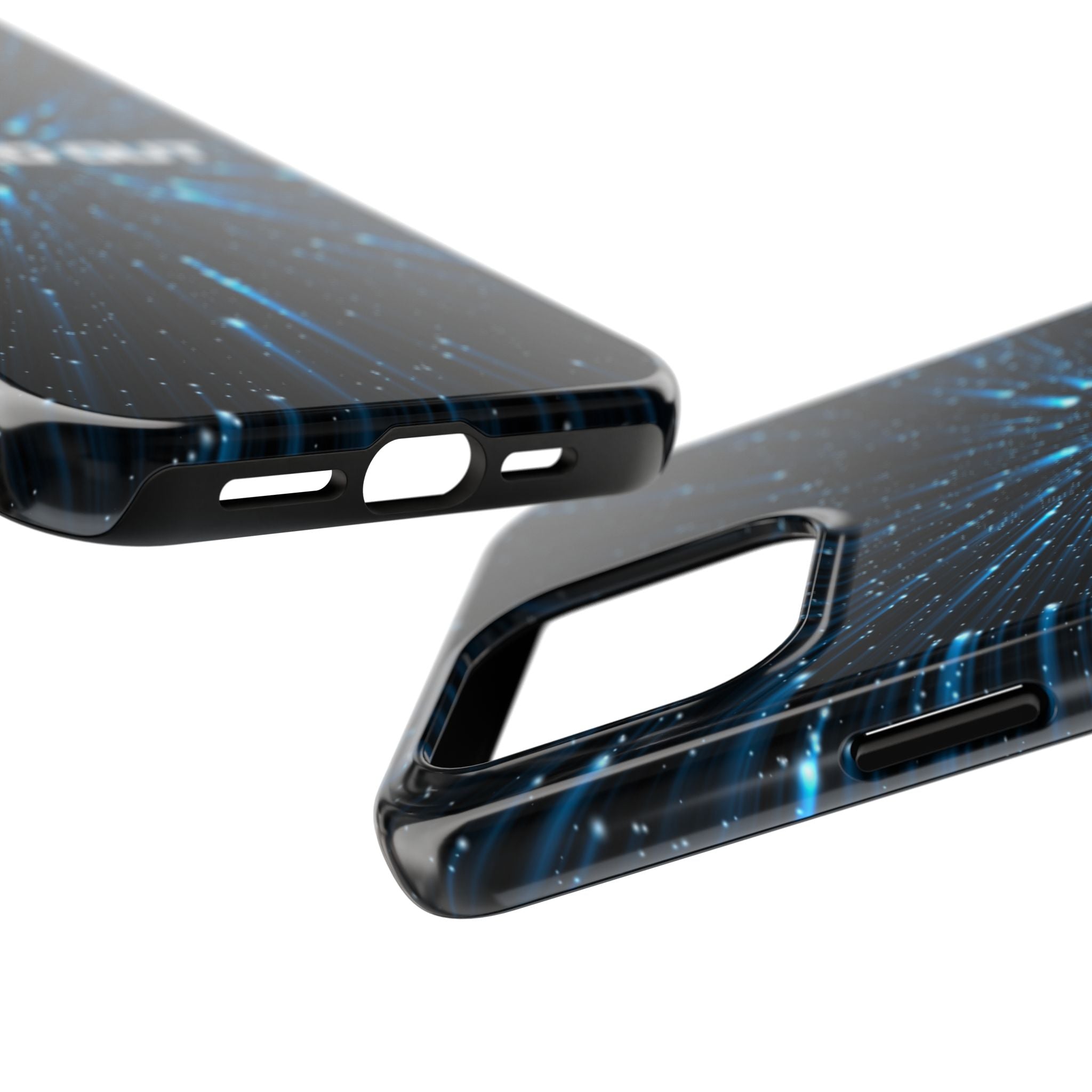 Spaced Out Tough Phone Case — Cosmic Space Warp Protective Cover
