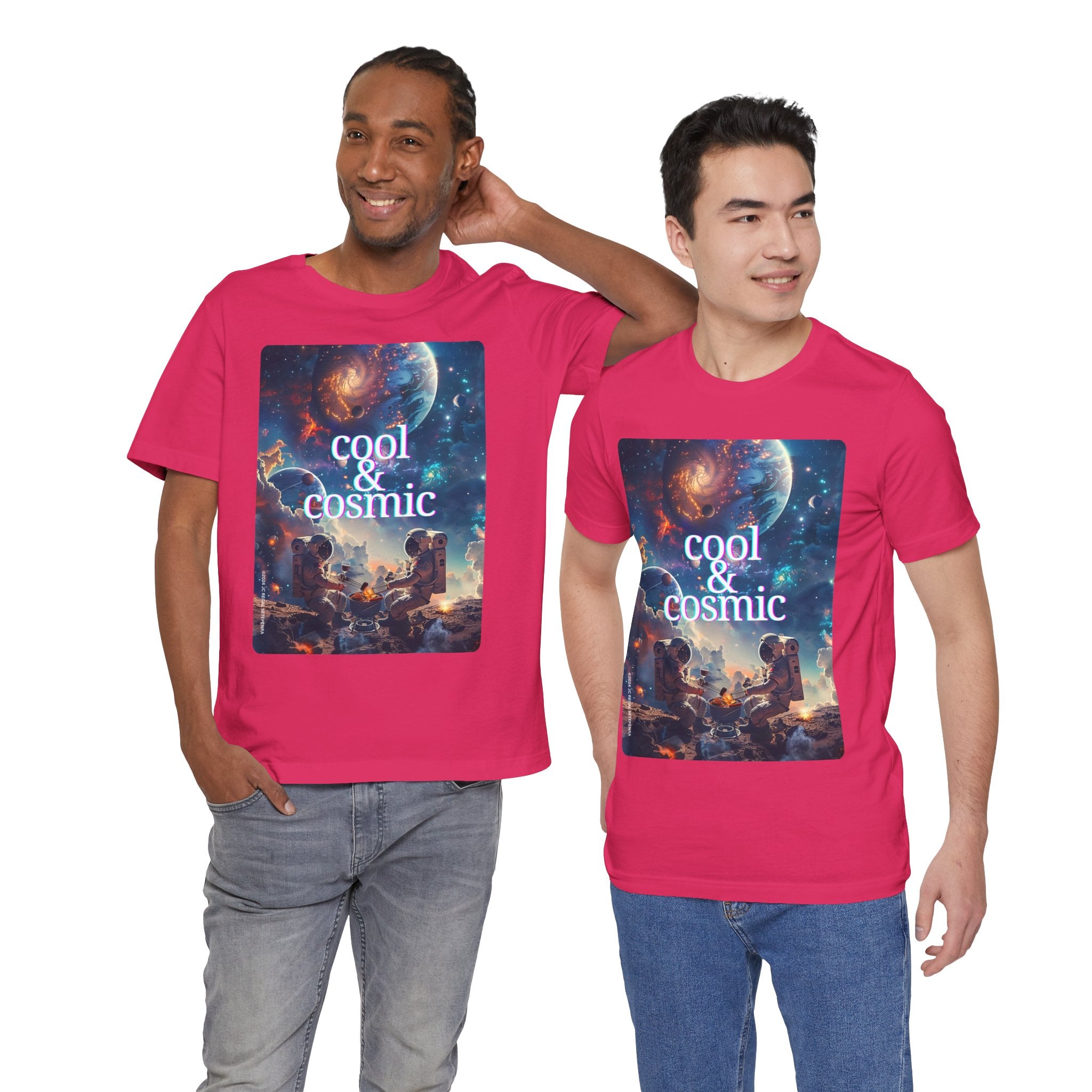 Cool & Cosmic Unisex Jersey Short Sleeve Tee