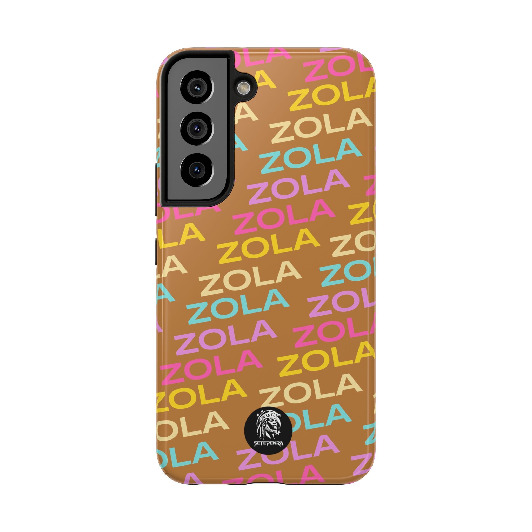 Zola Tough Phone Case (For iPhone, Galaxy & More) - Light Brown