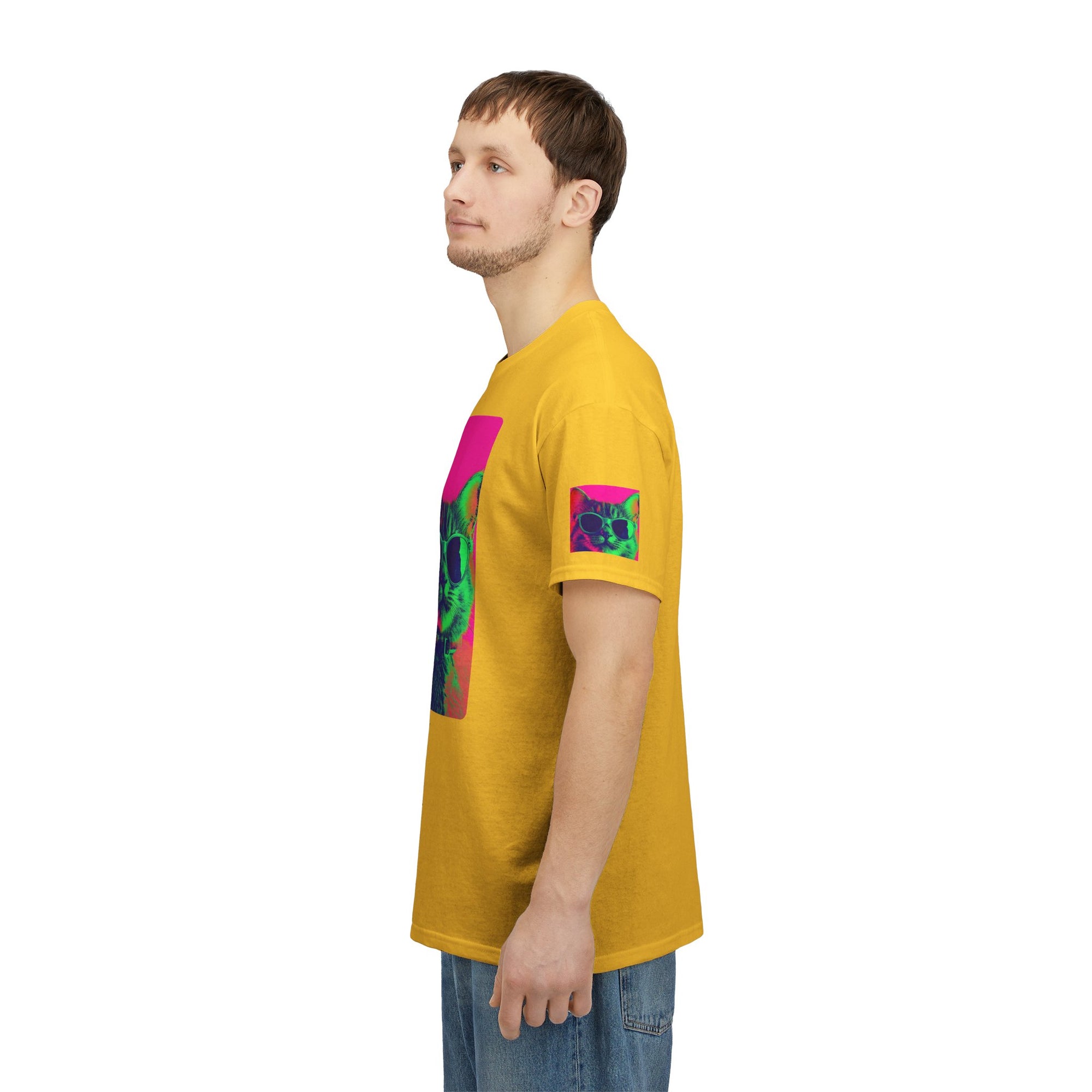 Cool Cat (Whiskers 1) Unisex Heavy Cotton Tee