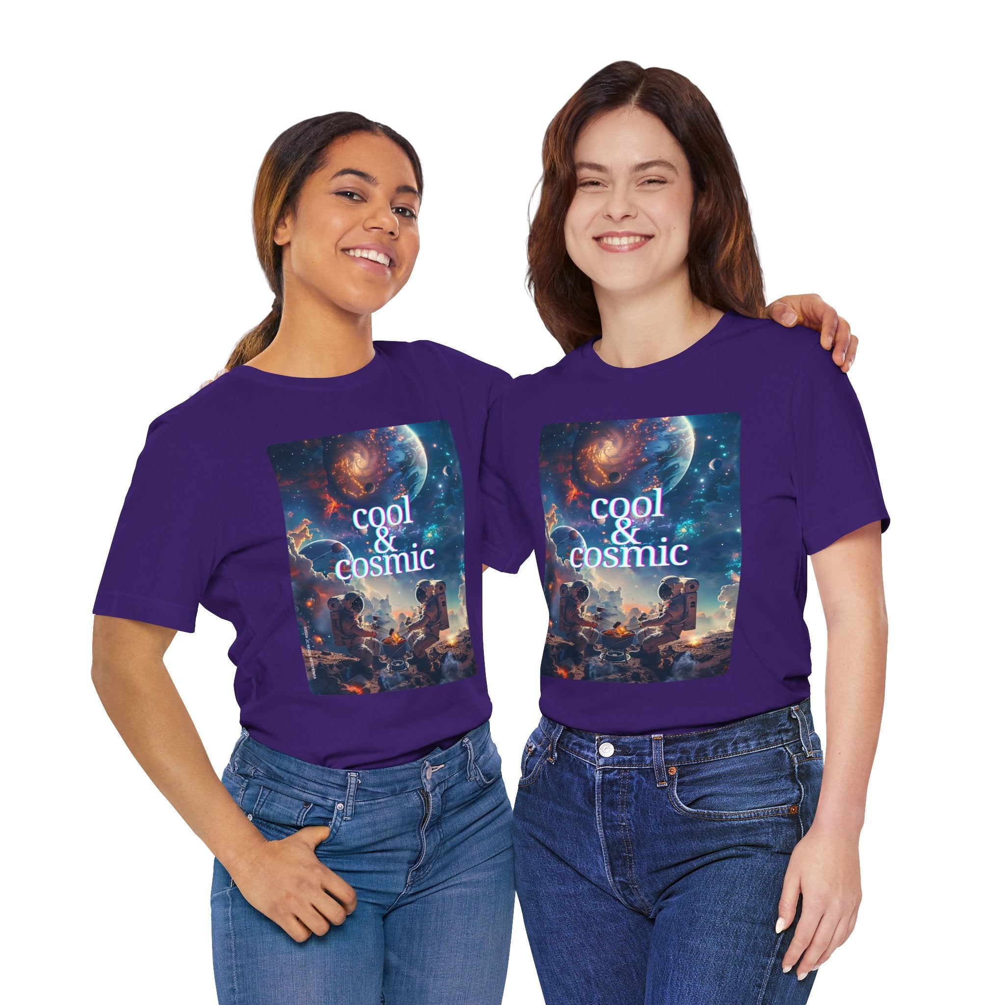 Cool & Cosmic Unisex Jersey Short Sleeve Tee