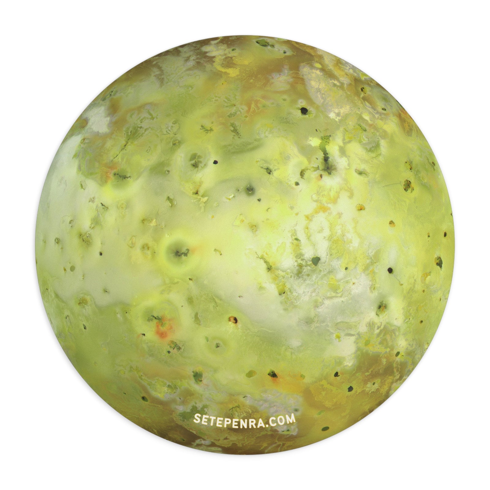 Cosmic Spaces Neoprene Mousepad - Jupiter's Moon Io