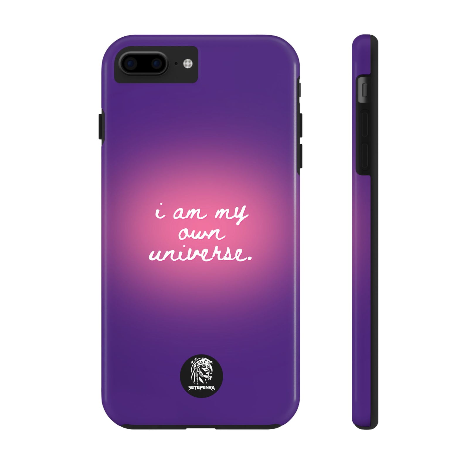 I Am My Own Universe Tough Phone Case (For iPhone, Galaxy & More) - Purple SETEPENRA Phone Case.