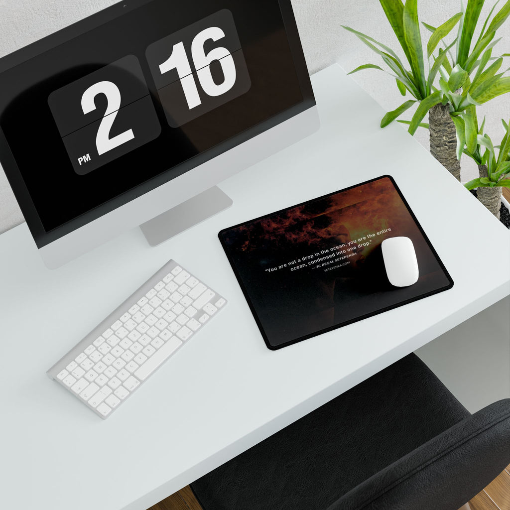 SETEPENRA Original Quotes Desk Mats - One Drop SETEPENRA Home Decor.