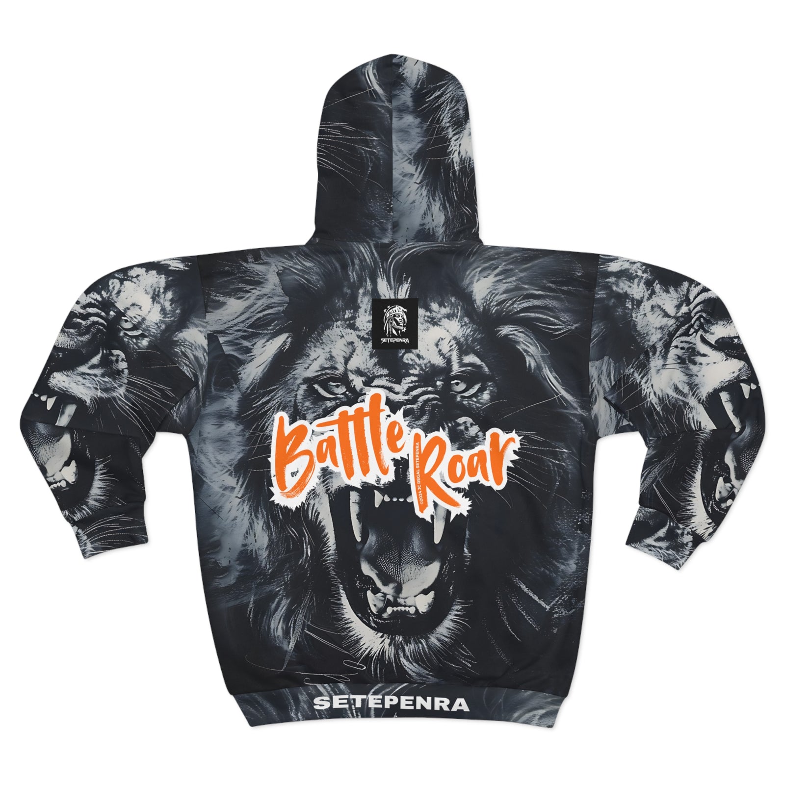Battle Roar Unisex Zip Hoodie