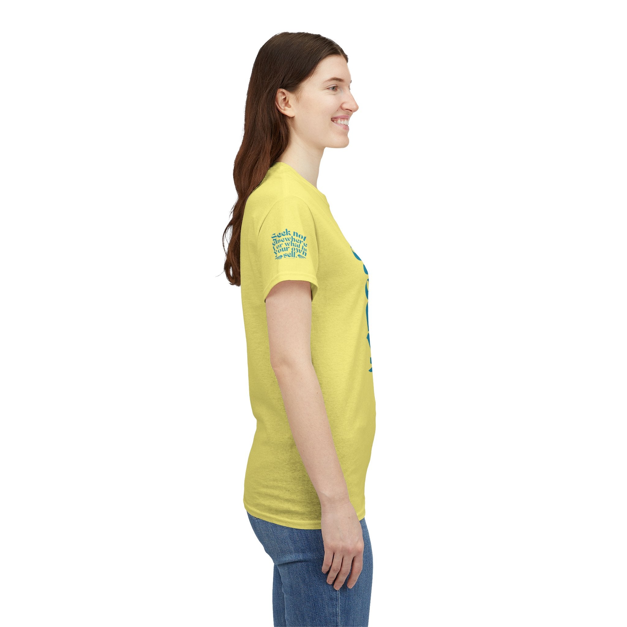 Seek Not Elsewhere (Aqua Edition) Unisex Heavy Cotton Tee