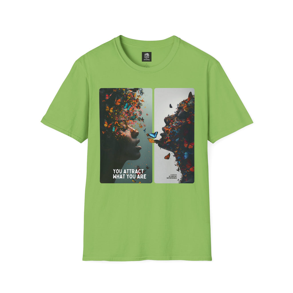 You Attract What You Are (2nd Edition) Unisex Softstyle T-Shirt SETEPENRA T-Shirt.
