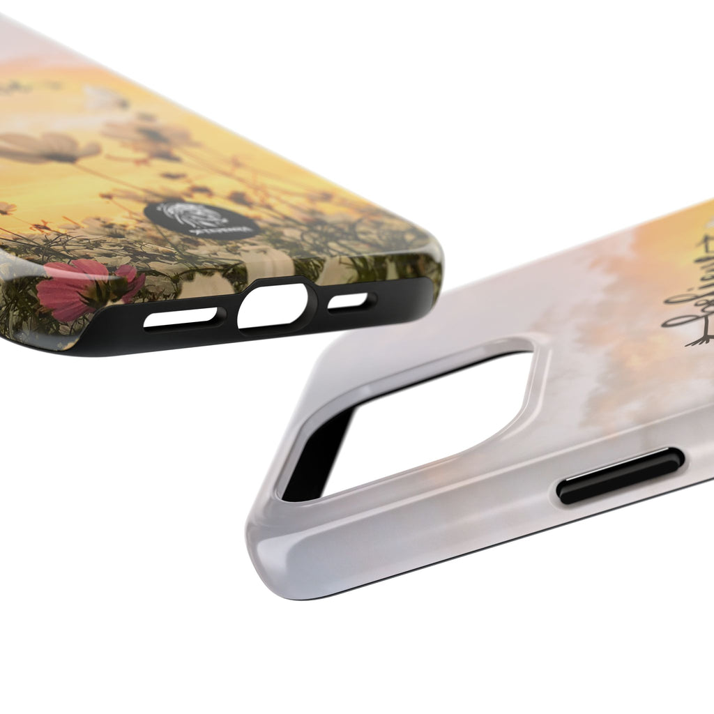 Believe Tough Phone Case (For iPhone, Galaxy & More) - Aesthetic Flower