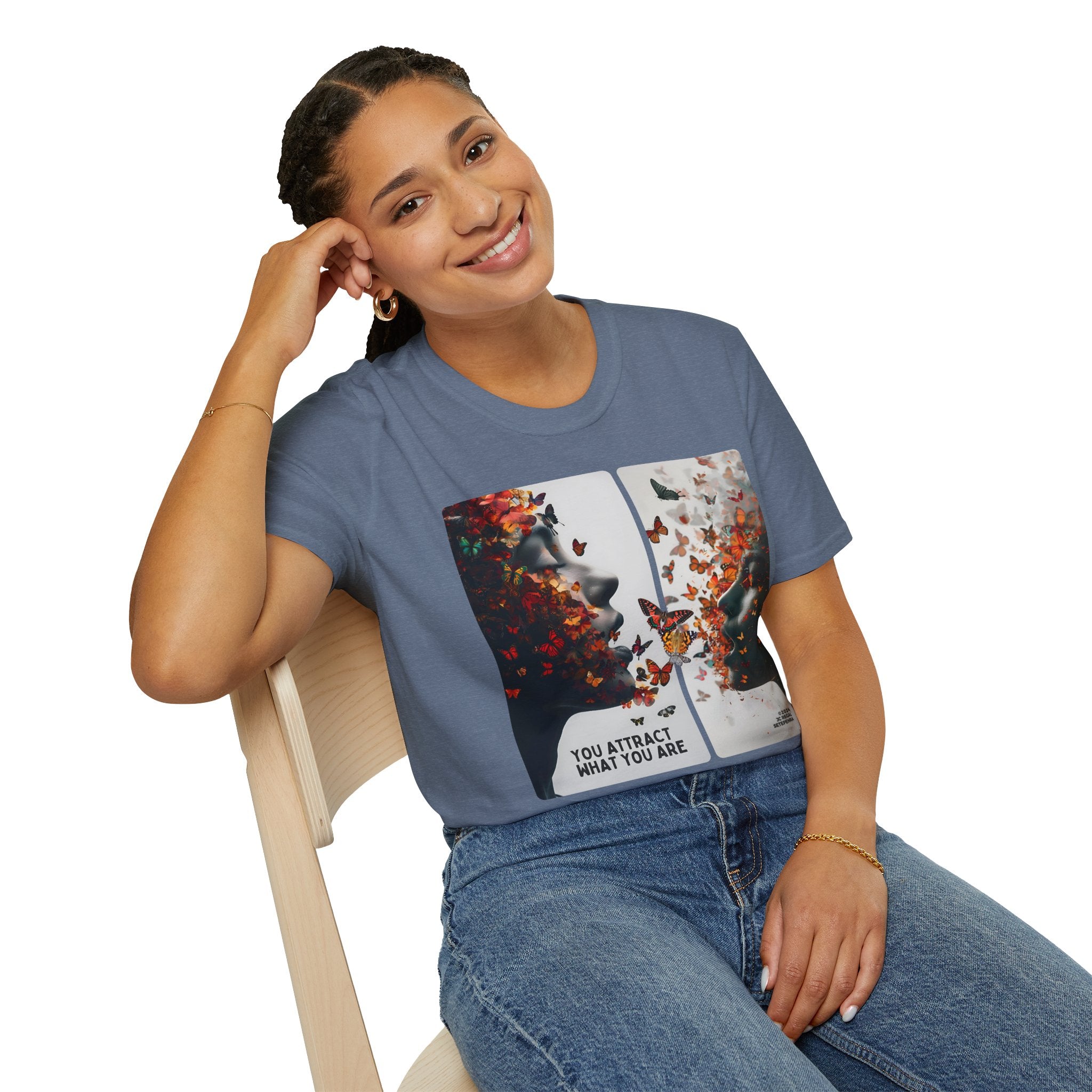 You Attract What You Are (1st Edition) Unisex Softstyle T-Shirt