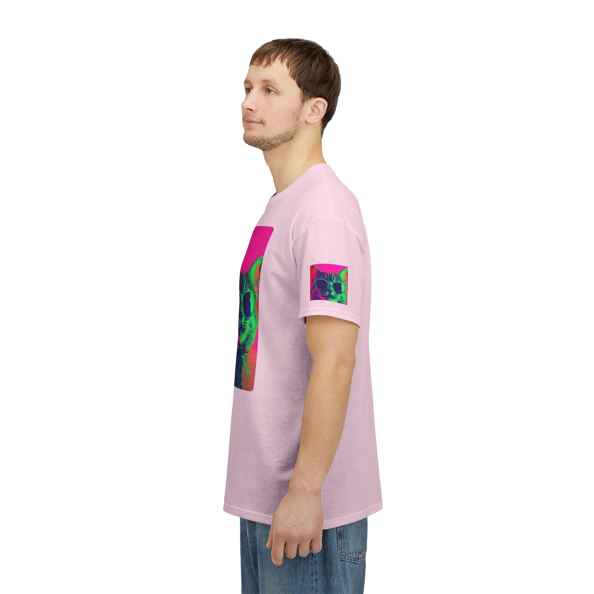 Cool Cat (Whiskers 1) Unisex Heavy Cotton Tee