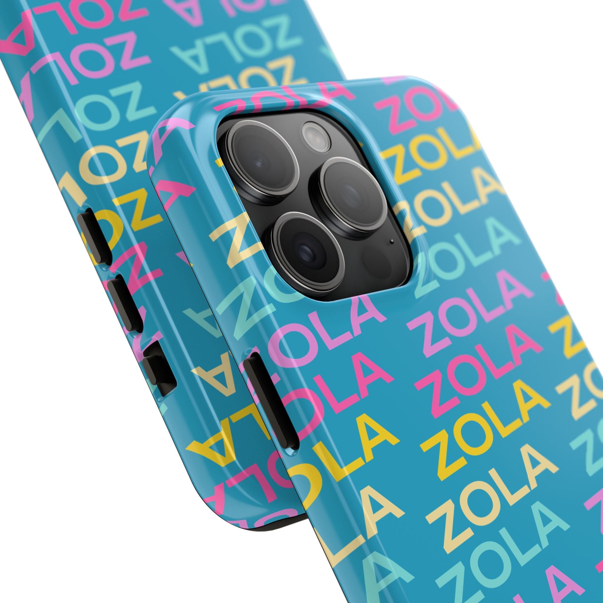 Zola Tough Phone Case (For iPhone, Galaxy & More) - Turquoise