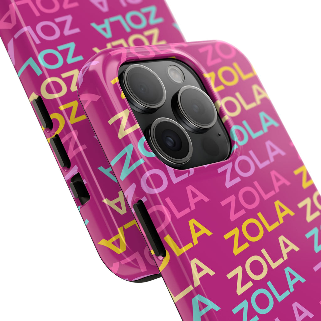 Zola Tough Phone Case (For iPhone, Galaxy & More) - Pink