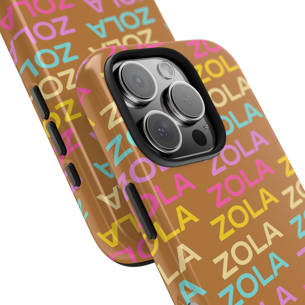 Zola Tough Phone Case (For iPhone, Galaxy & More) - Light Brown