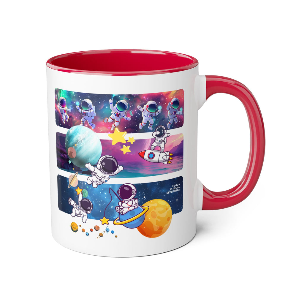 Astro Cosmo (V2.0) Accent Mug, 11oz (Various Colors)