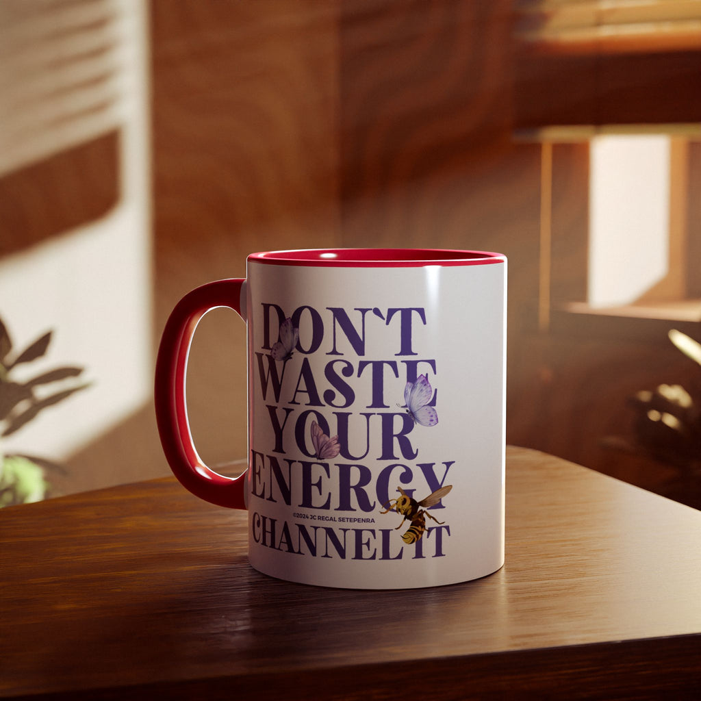 Channel It Accent Mug, 11oz (Various Colors)