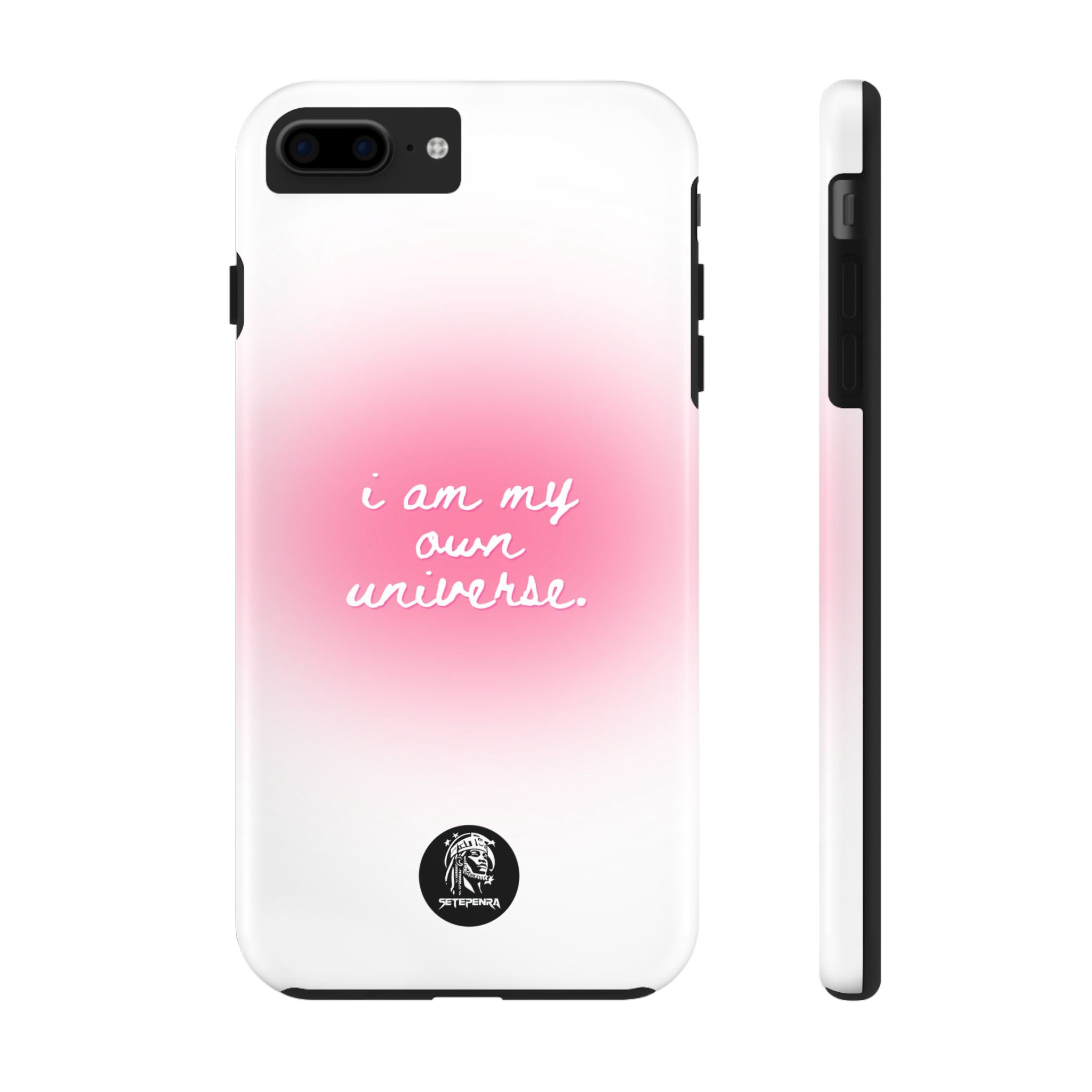 I Am My Own Universe Tough Phone Case (For iPhone, Galaxy & More) - White SETEPENRA Phone Case.