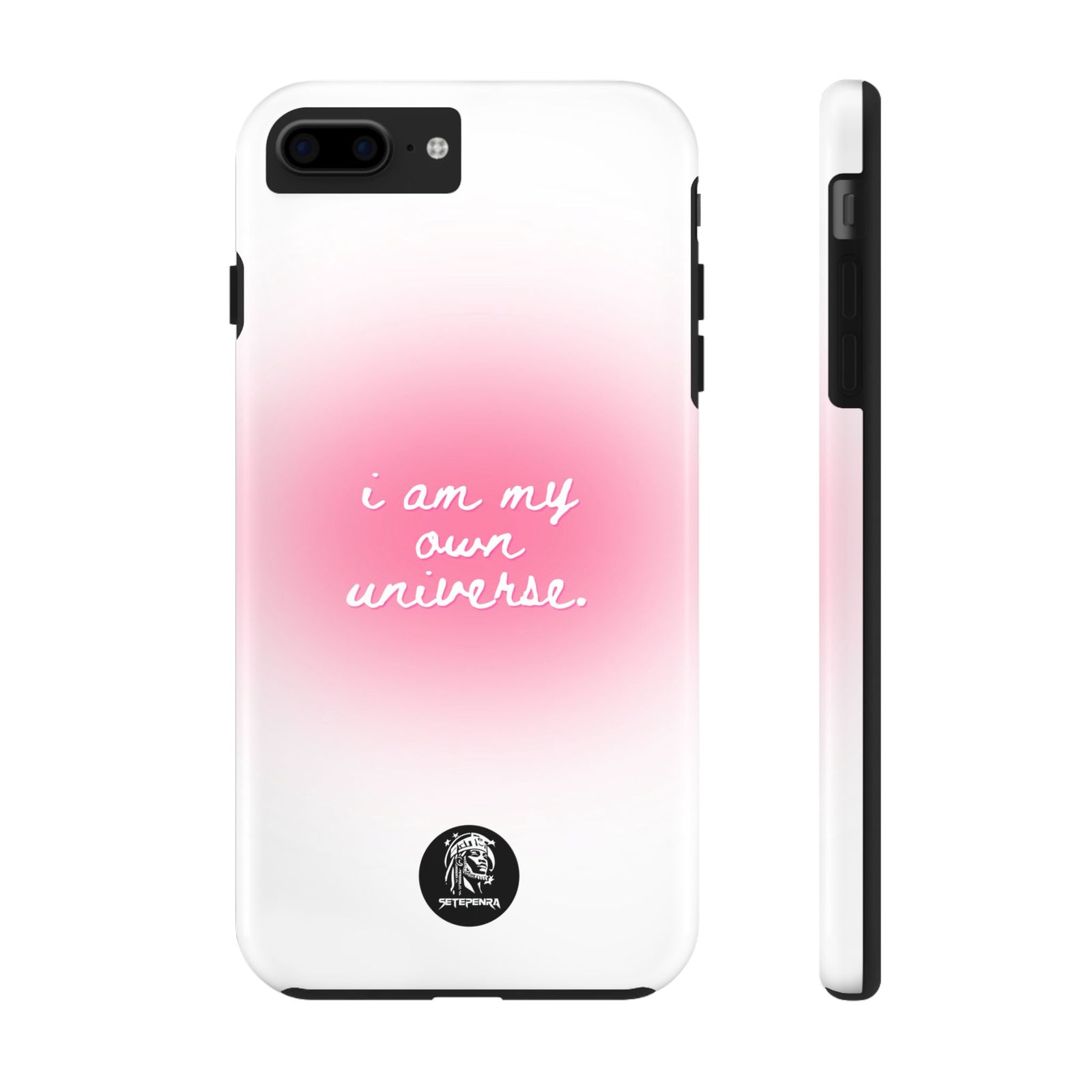 I Am My Own Universe Tough Phone Case (For iPhone, Galaxy & More) - White SETEPENRA Phone Case.