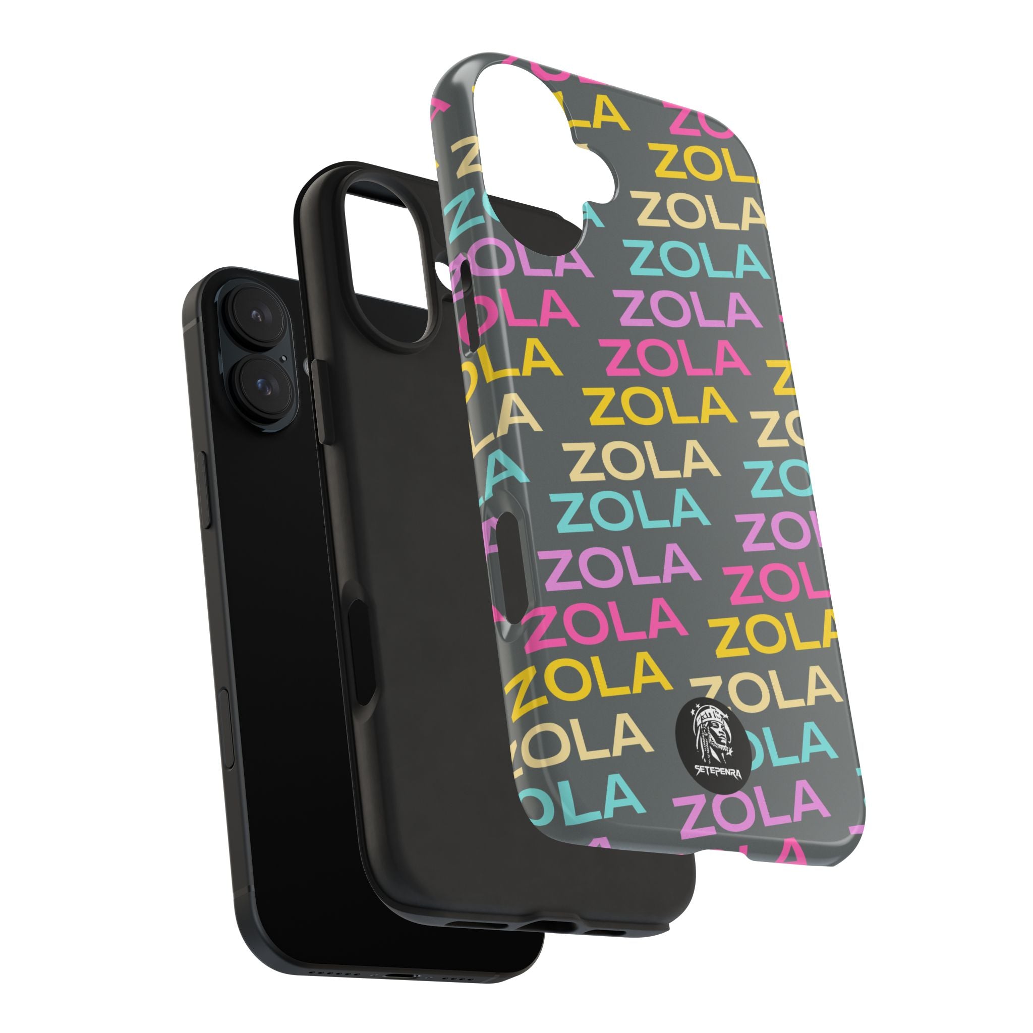 Zola Tough Phone Case (For iPhone, Galaxy & More) - Dark Grey