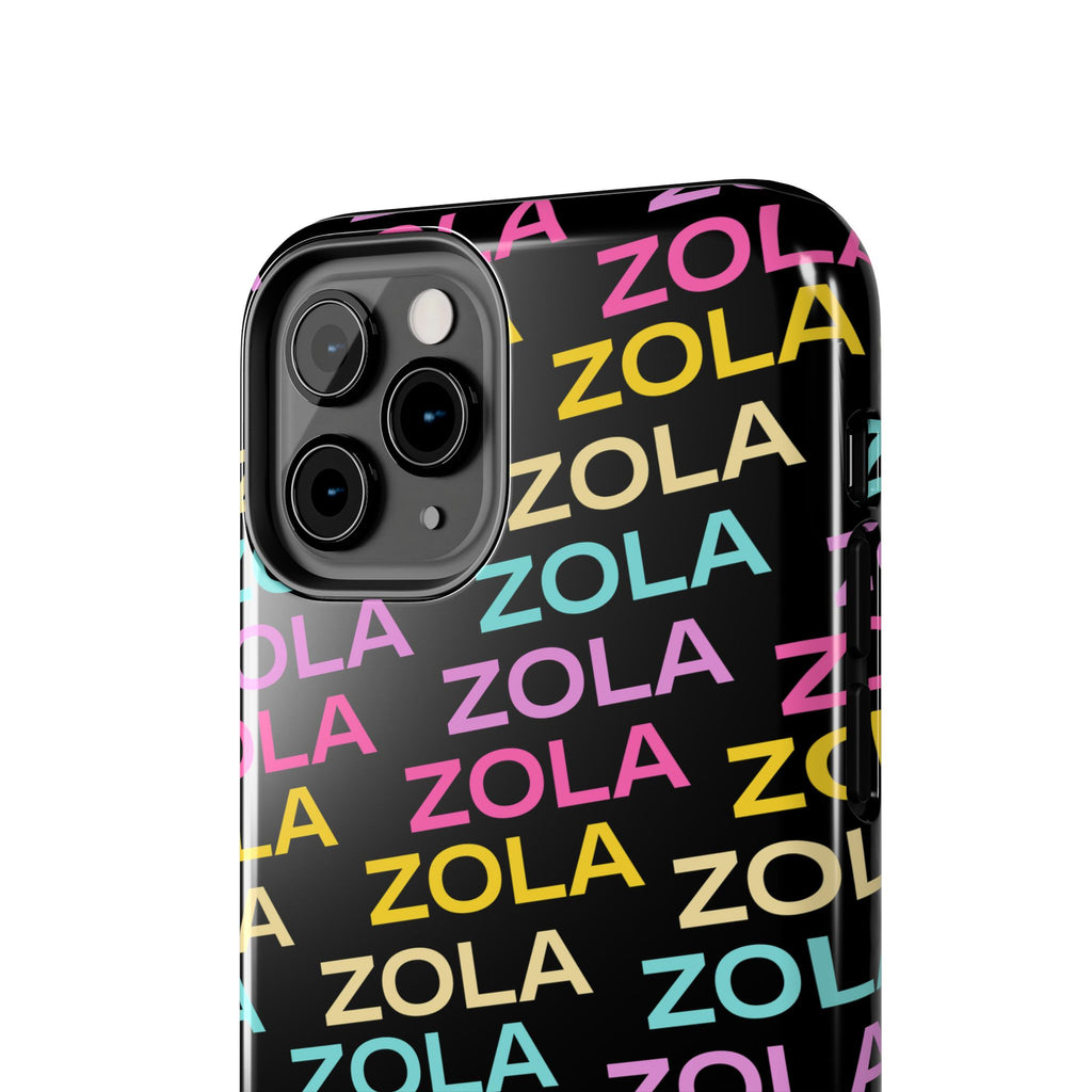 Zola Tough Phone Case (For iPhone, Galaxy & More) - Black