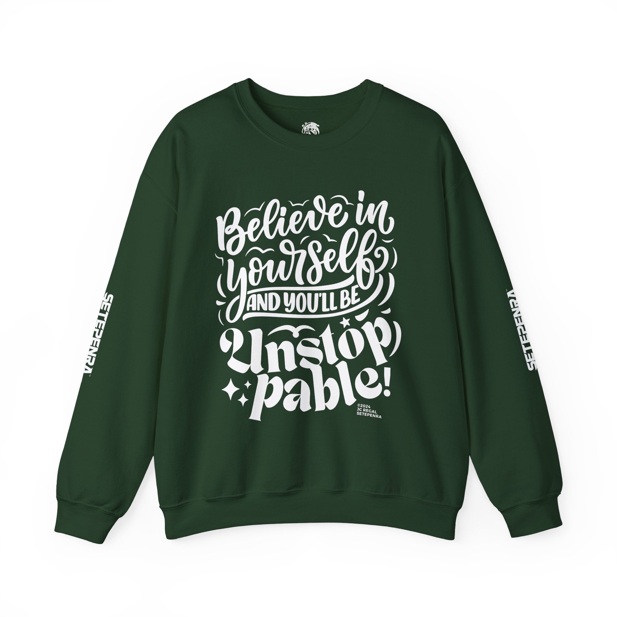 Unstoppable Unisex Heavy Blend™ Crewneck Sweatshirt SETEPENRA Sweatshirt.