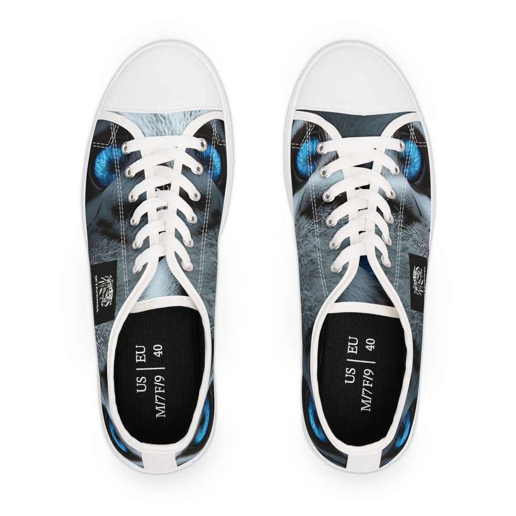 Primal Power Women's Low Top Sneakers - White Tiger (2nd Edition) SETEPENRA Shoes.
