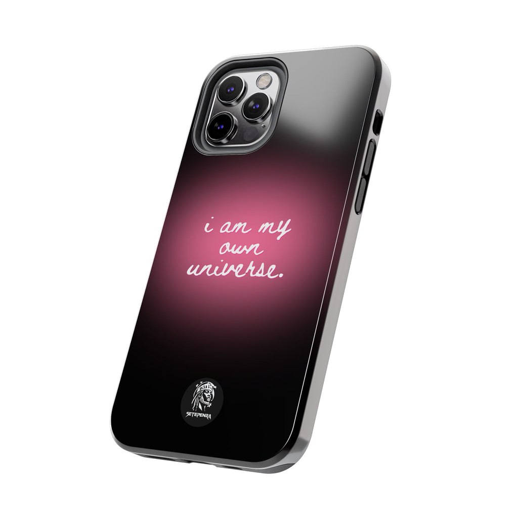 I Am My Own Universe Tough Phone Case (For iPhone, Galaxy & More) - Black